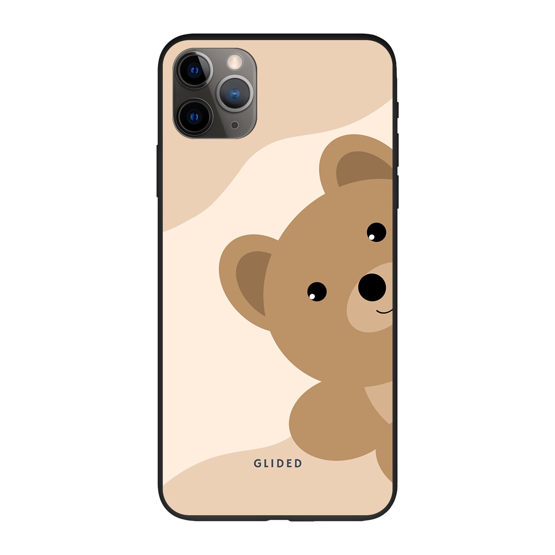 BearLove iPhone 11 Pro Max Handyhülle mit süßem Bärendesign, idealer Schutz und stilvolles Accessoire.