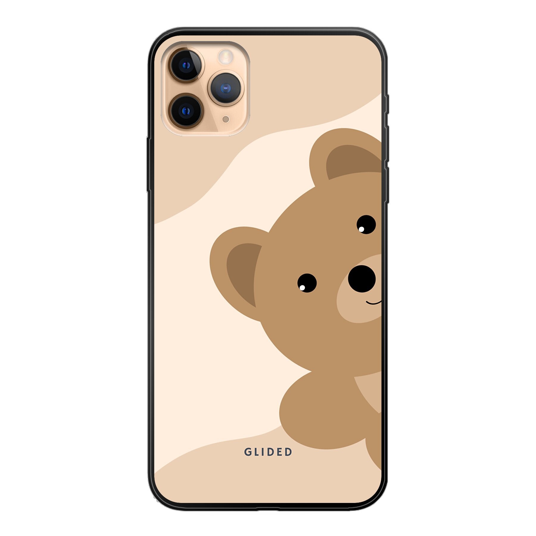 BearLove iPhone 11 Pro Max Handyhülle mit süßem Bärendesign, idealer Schutz und stilvolles Accessoire.