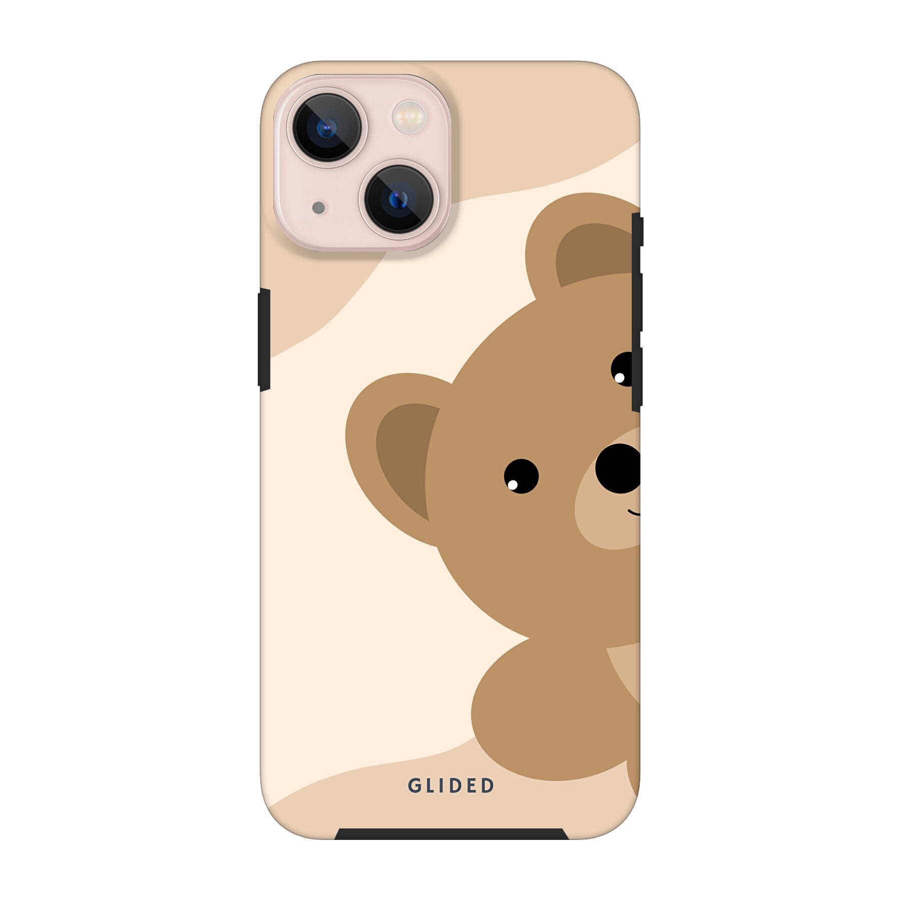 BearLove iPhone 13 Handyhülle mit süßem Bärendesign, bietet Schutz und Stil.