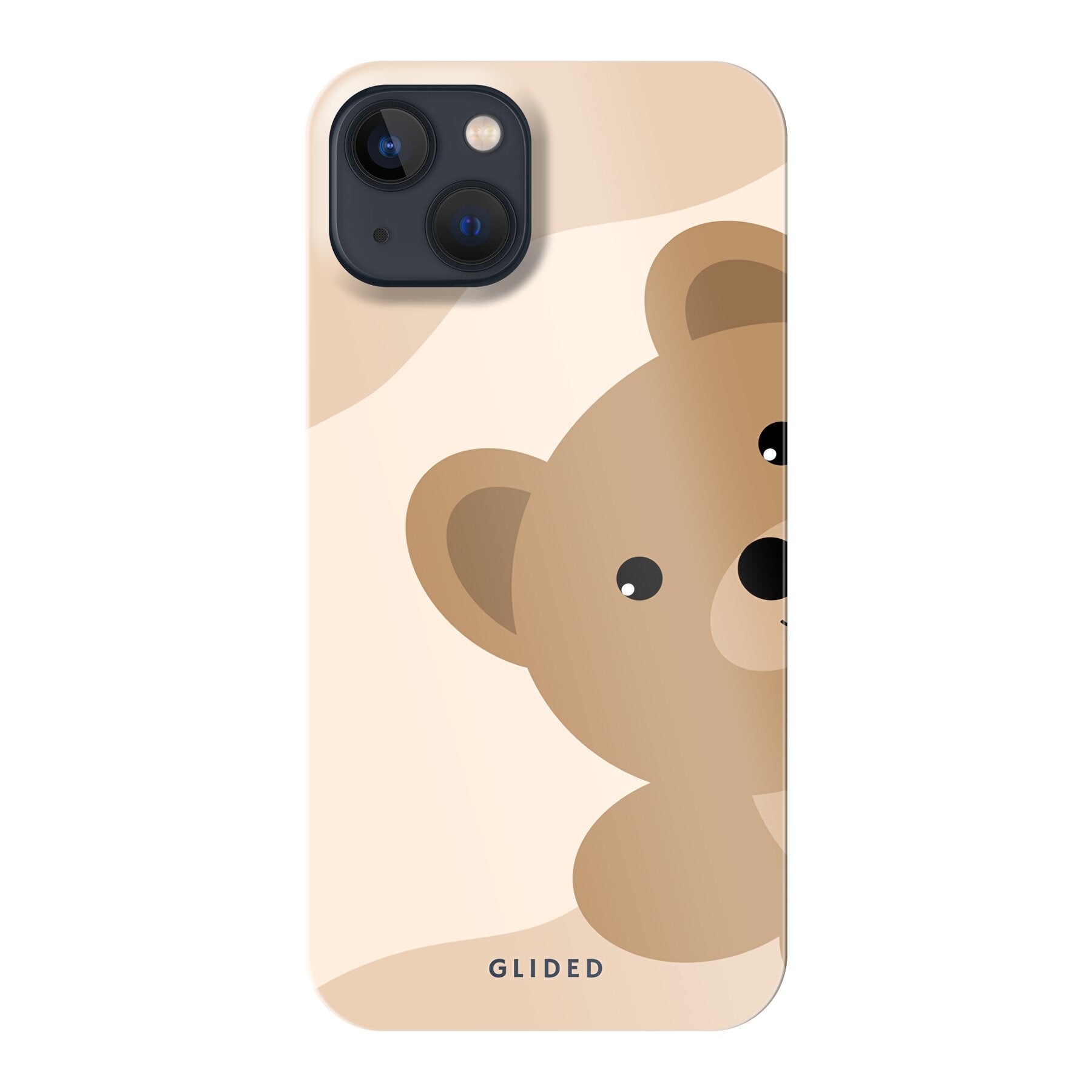 BearLove iPhone 13 Handyhülle mit süßem Bärendesign, bietet Schutz und Stil.