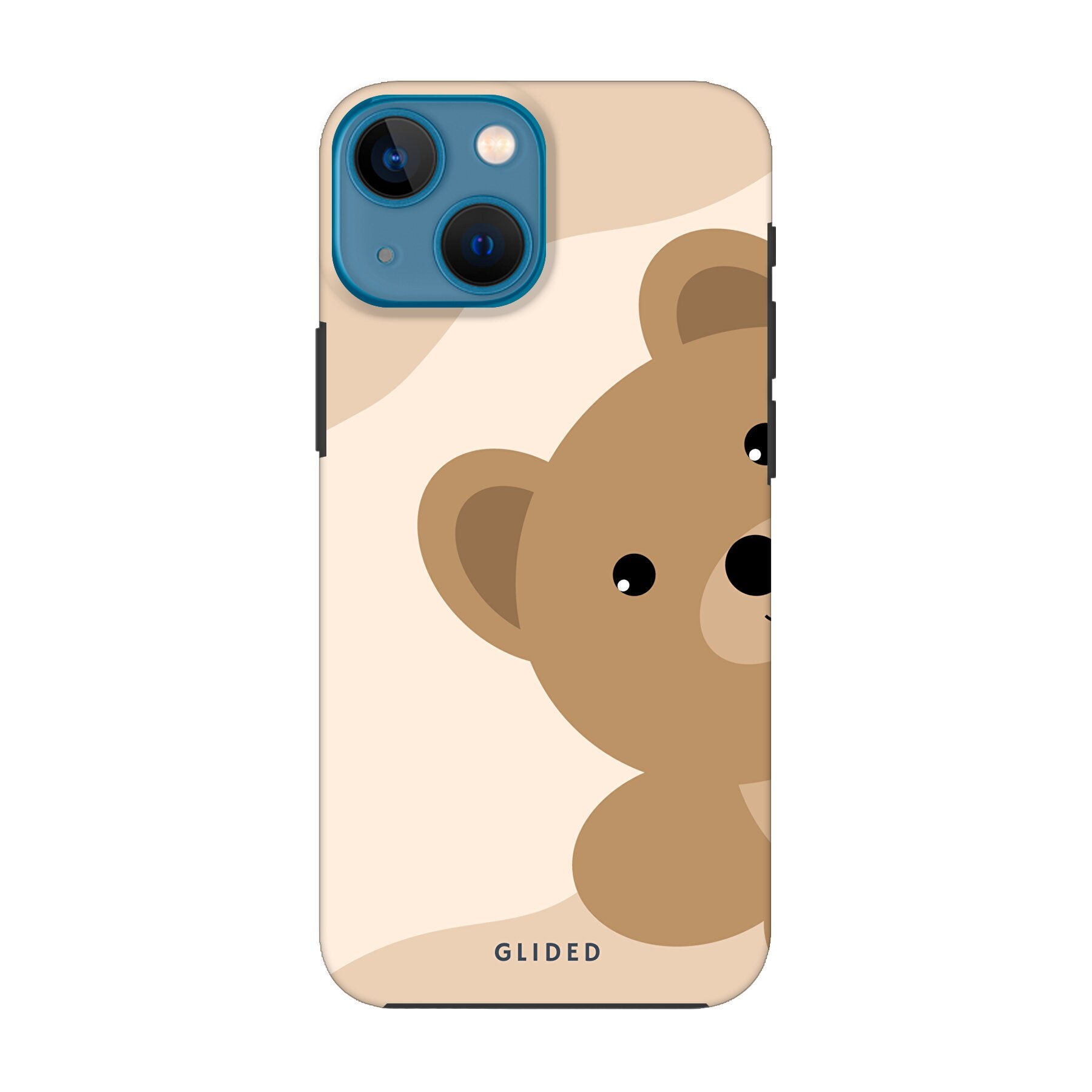 BearLove iPhone 13 mini Handyhülle mit süßem Bärendesign, idealer Schutz und stilvolles Aussehen.