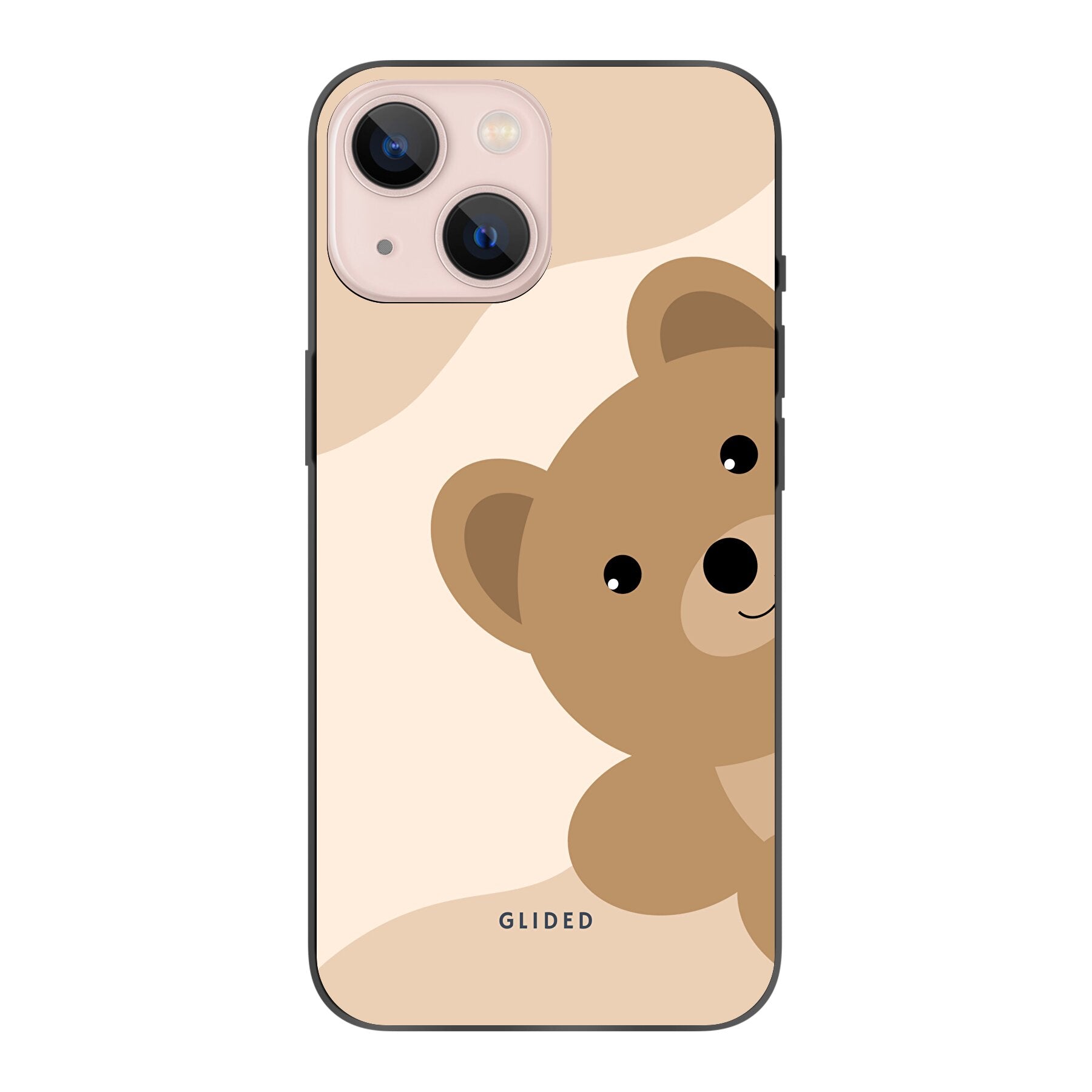 BearLove iPhone 13 mini Handyhülle mit süßem Bärendesign, idealer Schutz und stilvolles Aussehen.