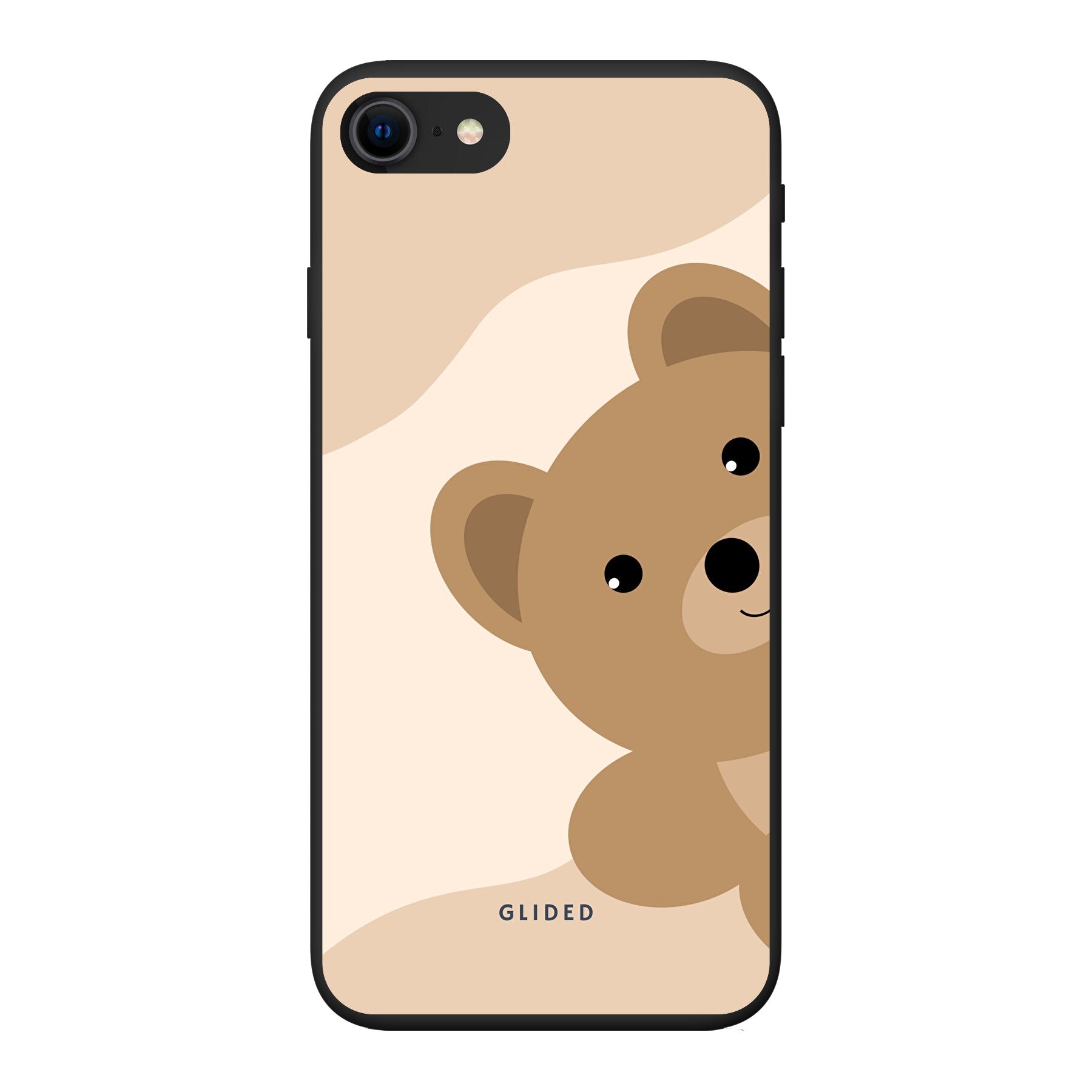 BearLove iPhone 8 Handyhülle mit süßem Bären-Design, bietet Schutz und Stil für dein Smartphone.