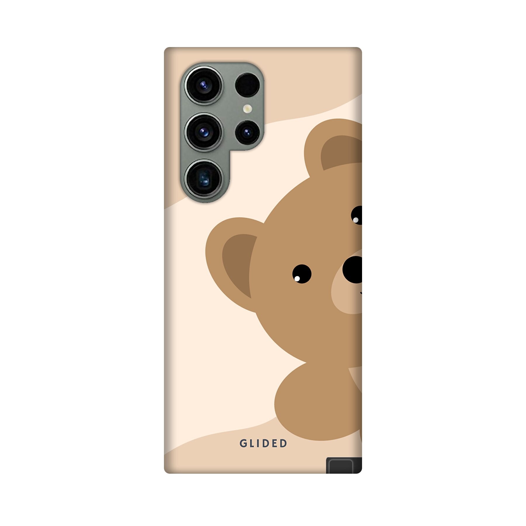 BearLove Handyhülle für Samsung Galaxy S24 Ultra mit süßem Bärenmotiv, bietet Schutz und Stil.