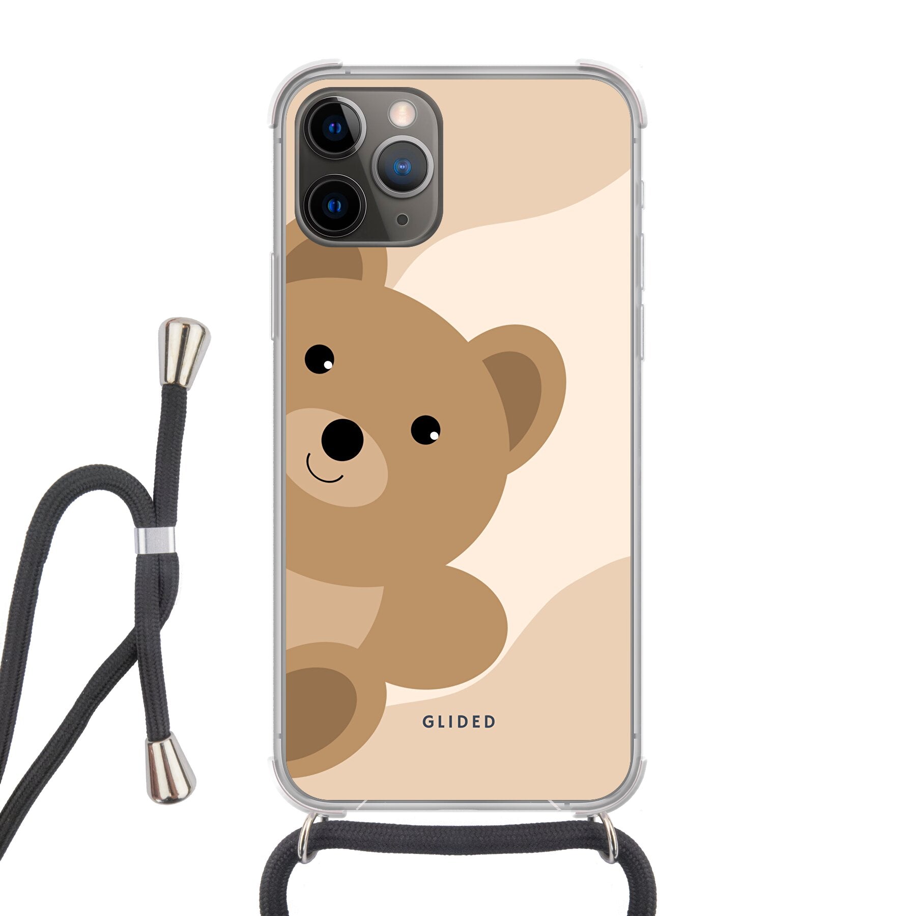 BearLove iPhone 11 Pro Handyhülle mit süßem Bären-Design, bietet optimalen Schutz und stilvolle Ästhetik.