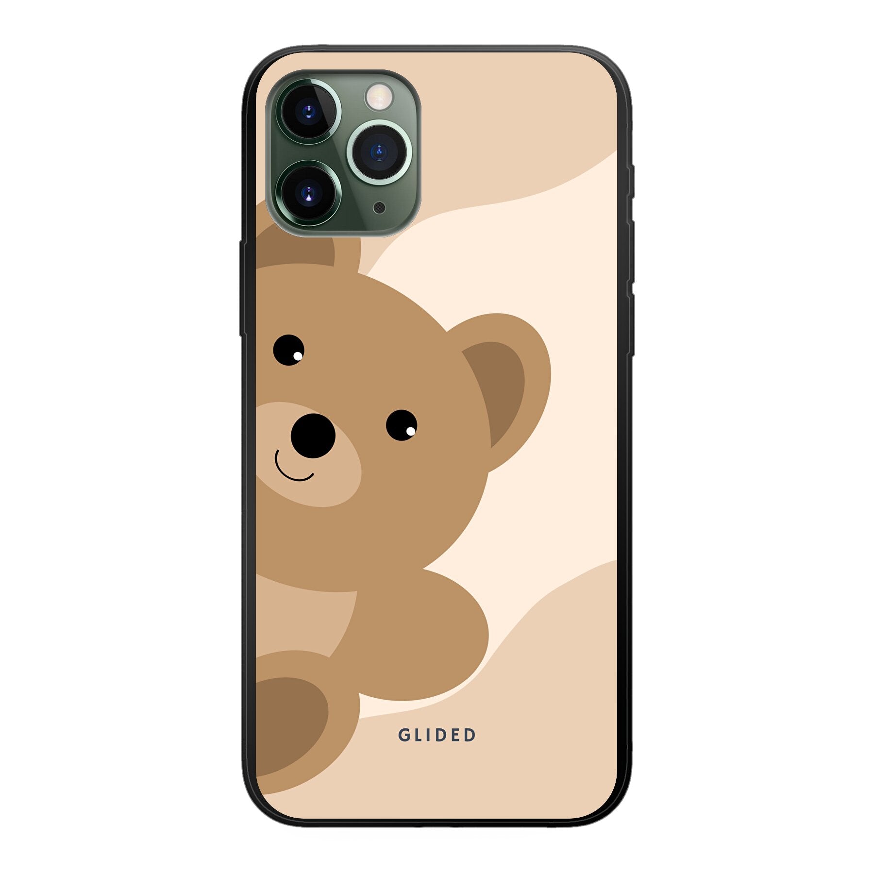 BearLove iPhone 11 Pro Handyhülle mit süßem Bären-Design, bietet optimalen Schutz und stilvolle Ästhetik.