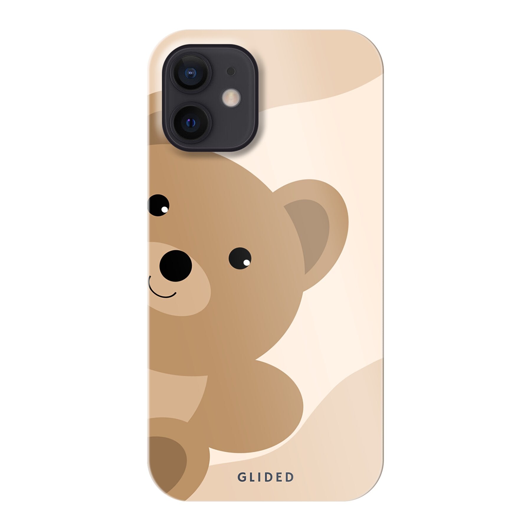 BearLove iPhone 12 mini Handyhülle mit süßem Bären-Design, bietet Schutz und Stil für dein Smartphone.