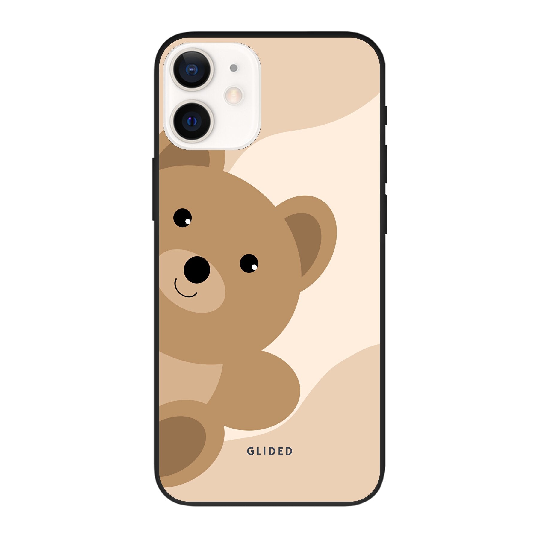 BearLove iPhone 12 Pro Handyhülle mit süßem Bären-Design, bietet Schutz und Stil.