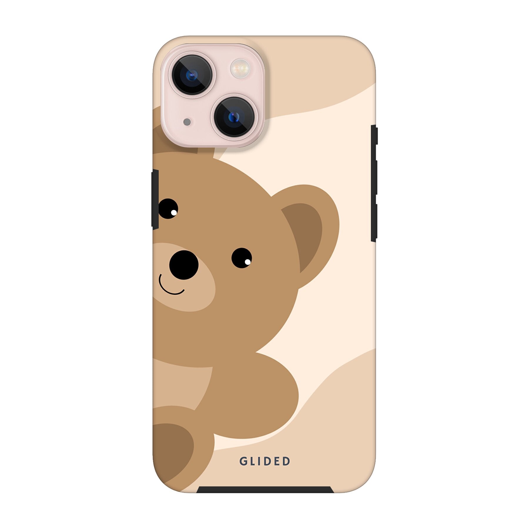 BearLove iPhone 13 Handyhülle mit süßem Bärendesign, bietet Schutz und Stil.