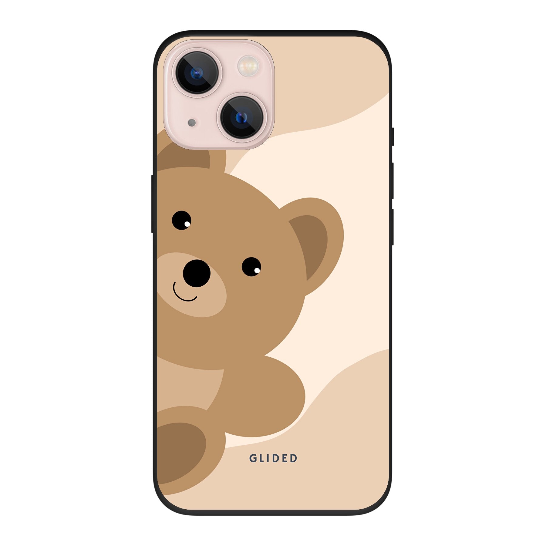 BearLove iPhone 13 Handyhülle mit süßem Bärendesign, bietet Schutz und Stil.