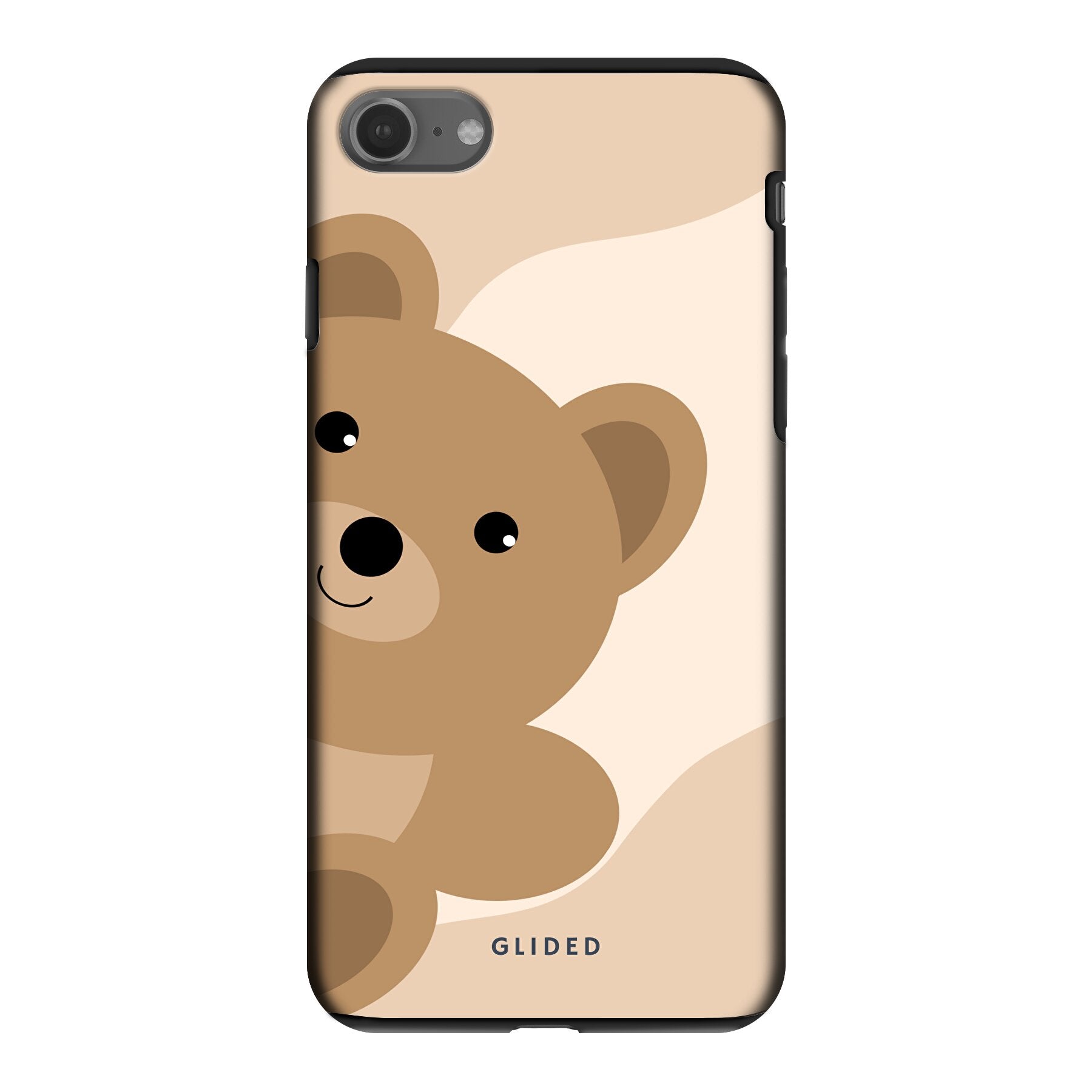 BearLove iPhone 7 Handyhülle mit süßem Bären-Design, bietet Schutz und Stil für dein Gerät.