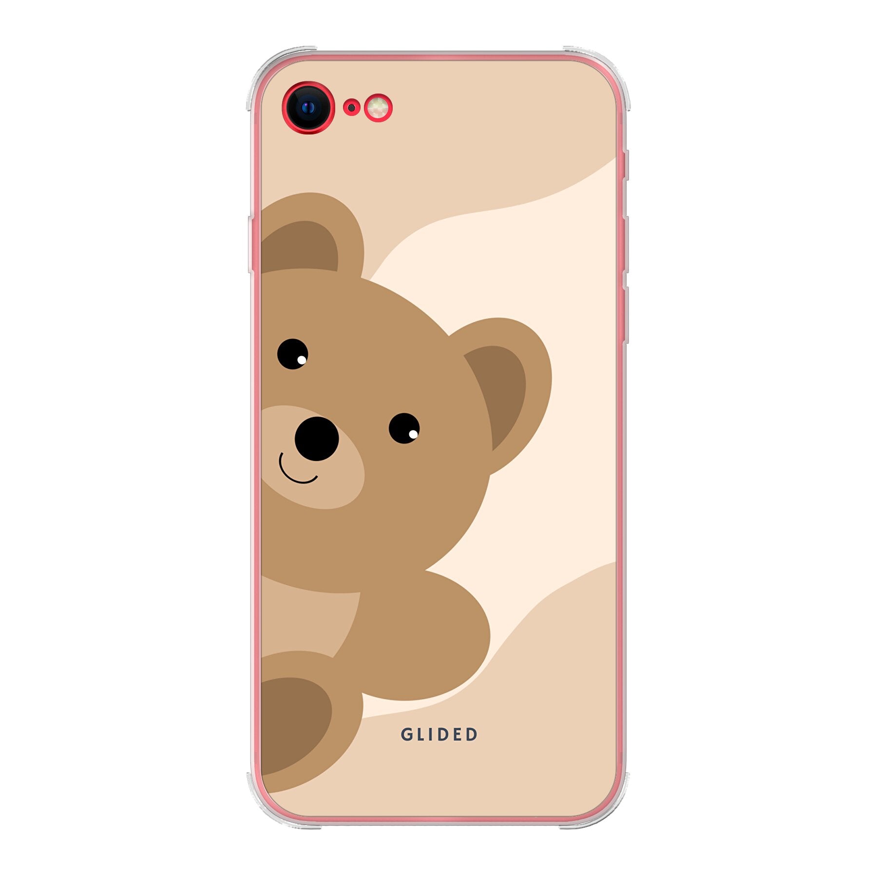 BearLove iPhone 7 Handyhülle mit süßem Bären-Design, bietet Schutz und Stil für dein Gerät.