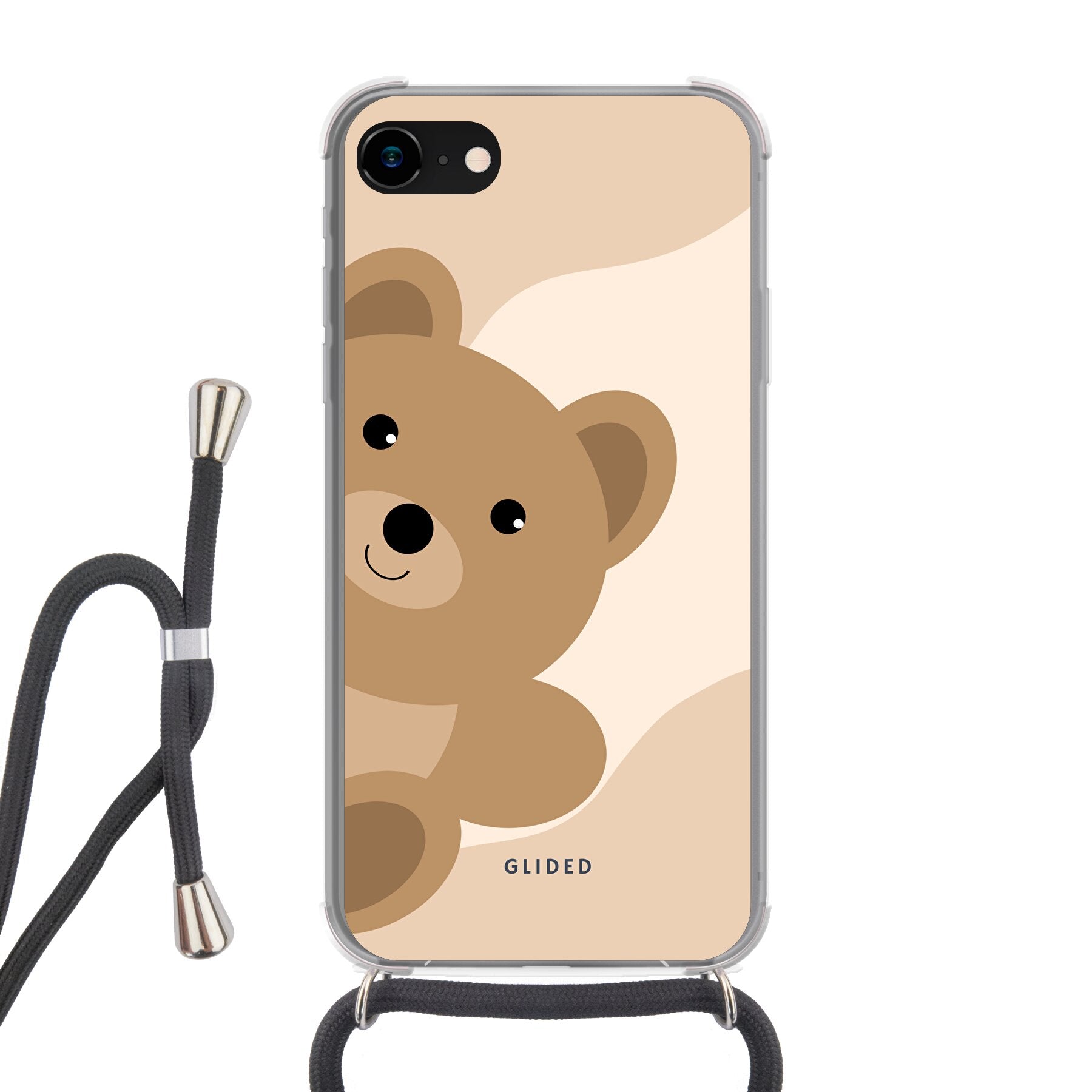 BearLove iPhone 7 Handyhülle mit süßem Bären-Design, bietet Schutz und Stil für dein Gerät.