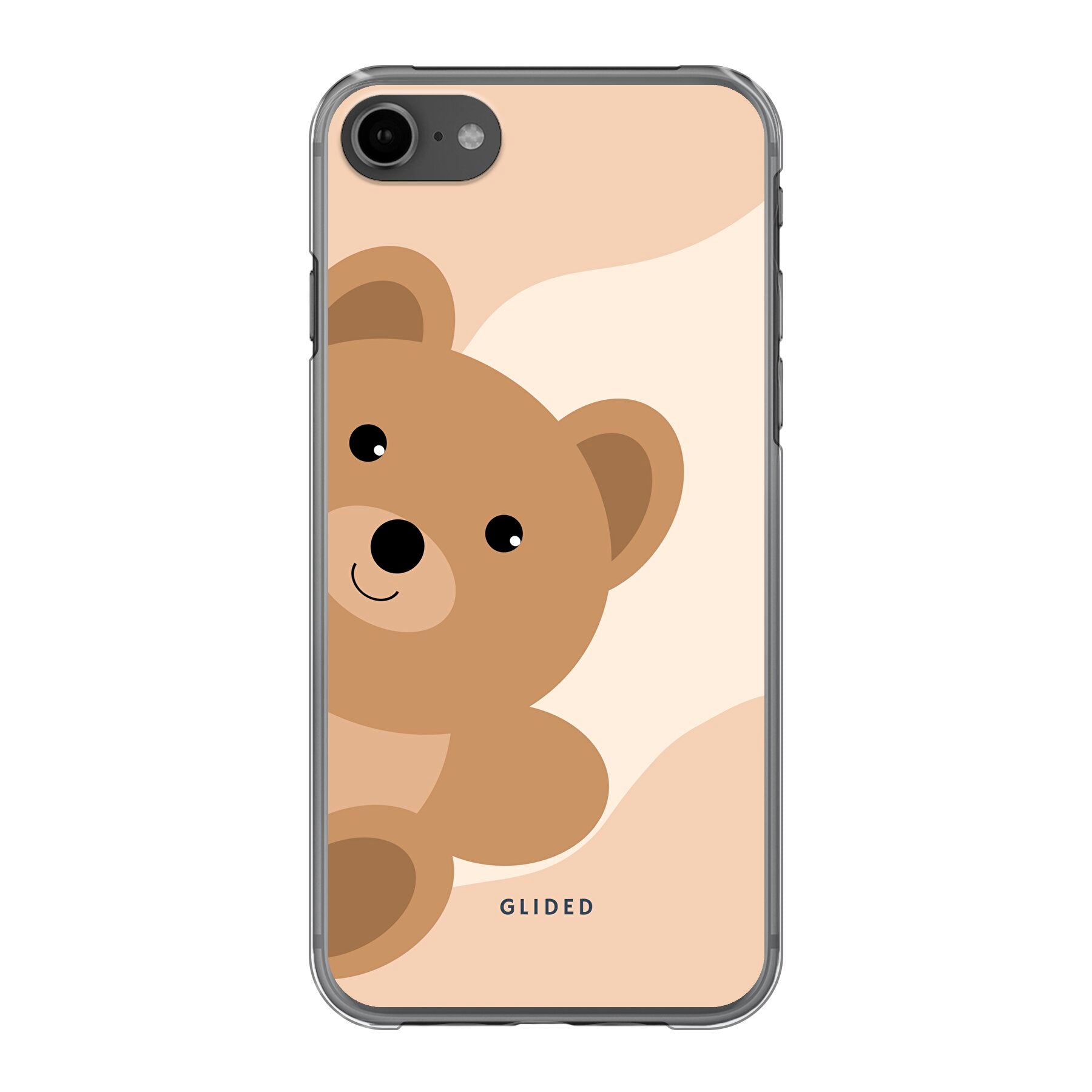 BearLove iPhone 7 Handyhülle mit süßem Bären-Design, bietet Schutz und Stil für dein Gerät.