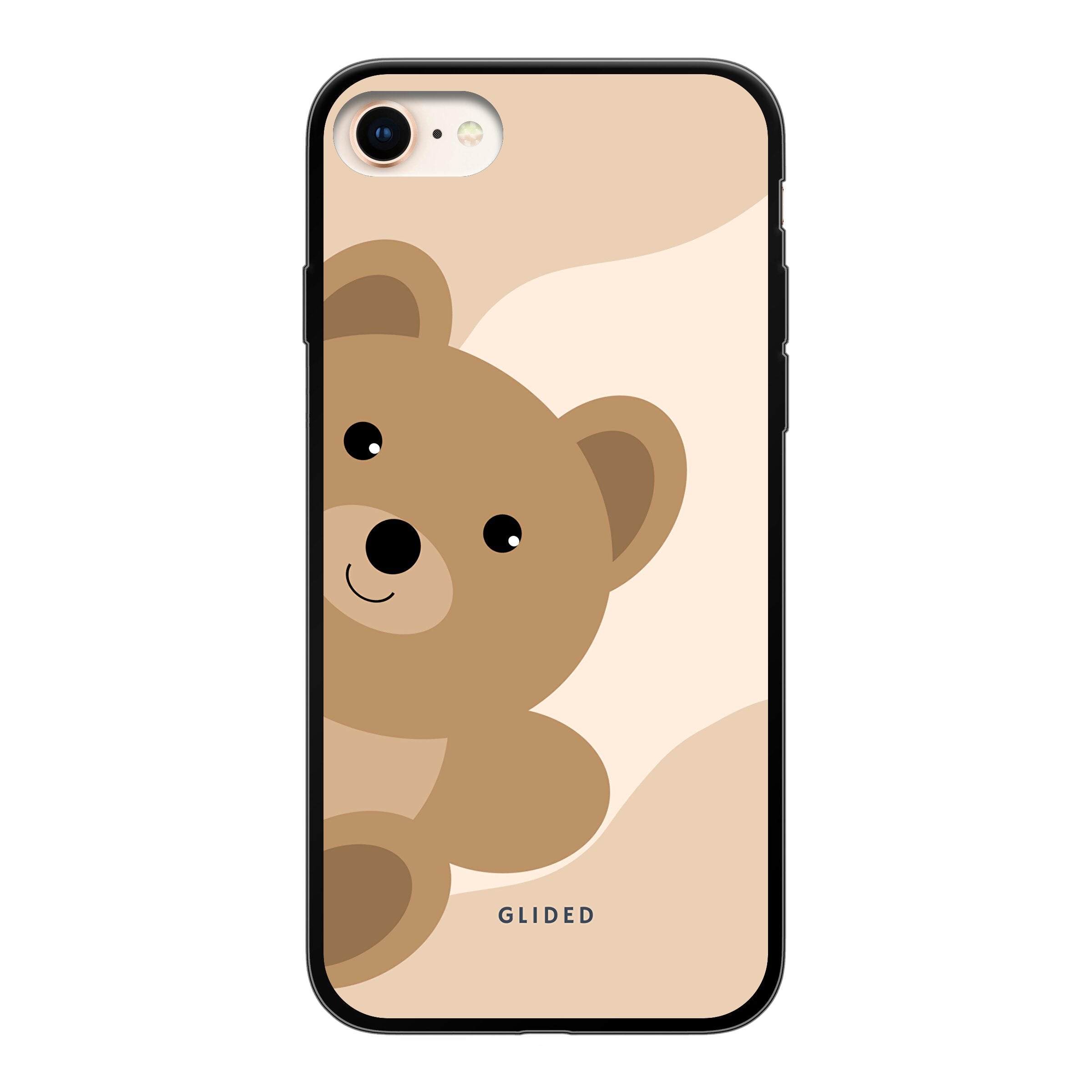 BearLove iPhone SE 2022 Handyhülle mit süßem Bärendesign, bietet Schutz und Stil.