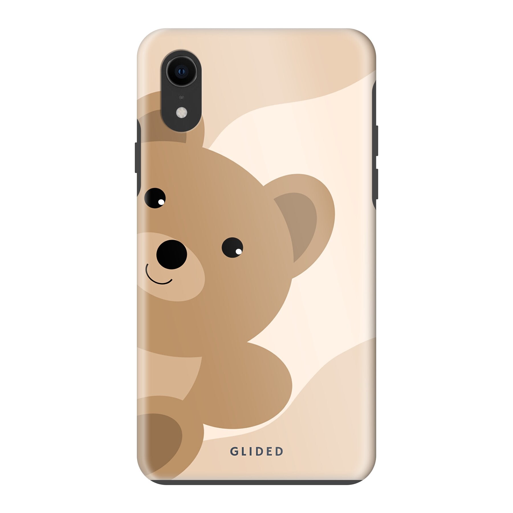 BearLove iPhone X/Xs Handyhülle mit süßem Bärendesign, bietet optimalen Schutz und stilvolle Ästhetik.