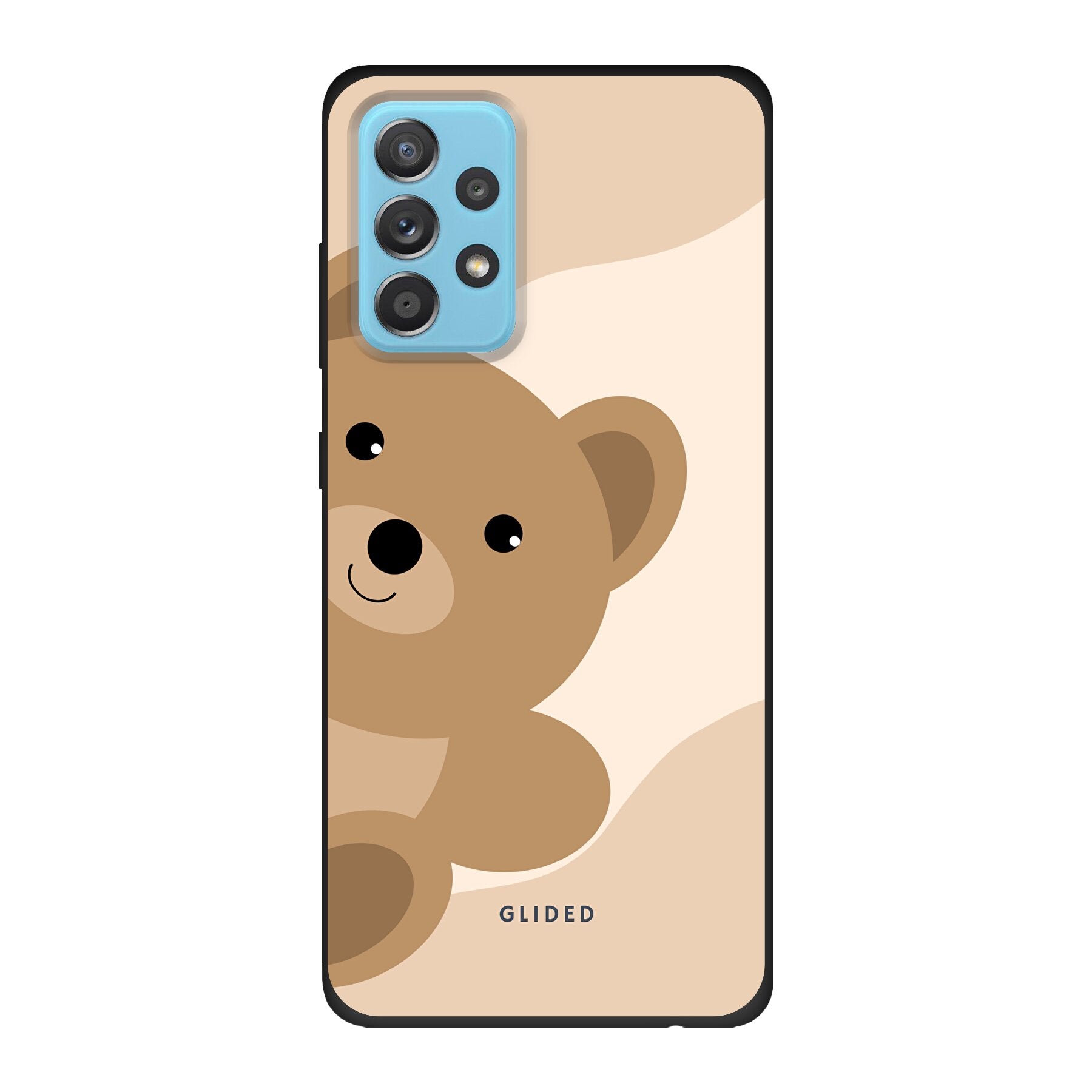 BearLove Right Handyhülle für Samsung Galaxy A53 5G mit süßem Bärenmotiv, stoßfestem Schutz und schlankem Design.