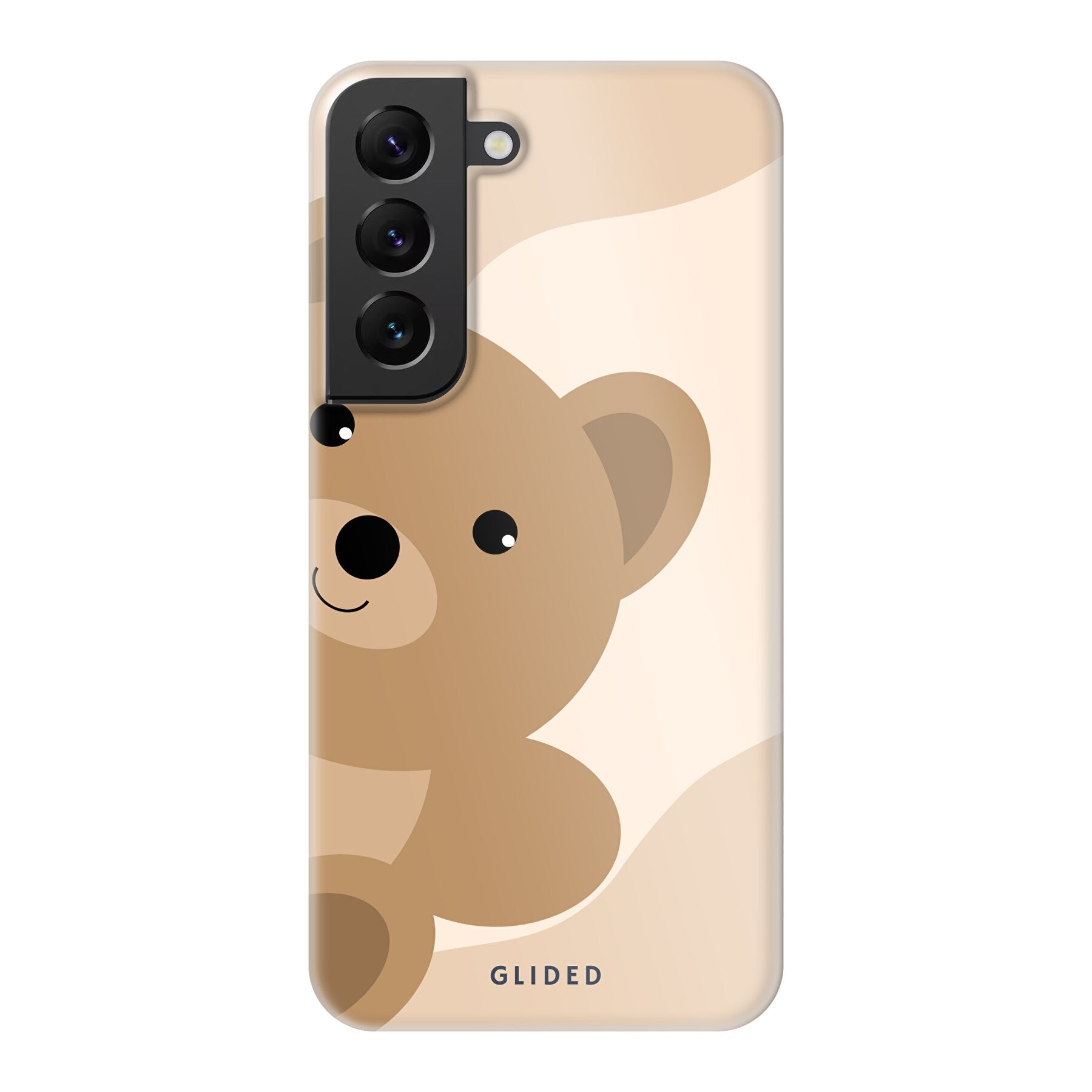BearLove Handyhülle für Samsung Galaxy S22 mit süßem Bärenmotiv, bietet Schutz und Stil.