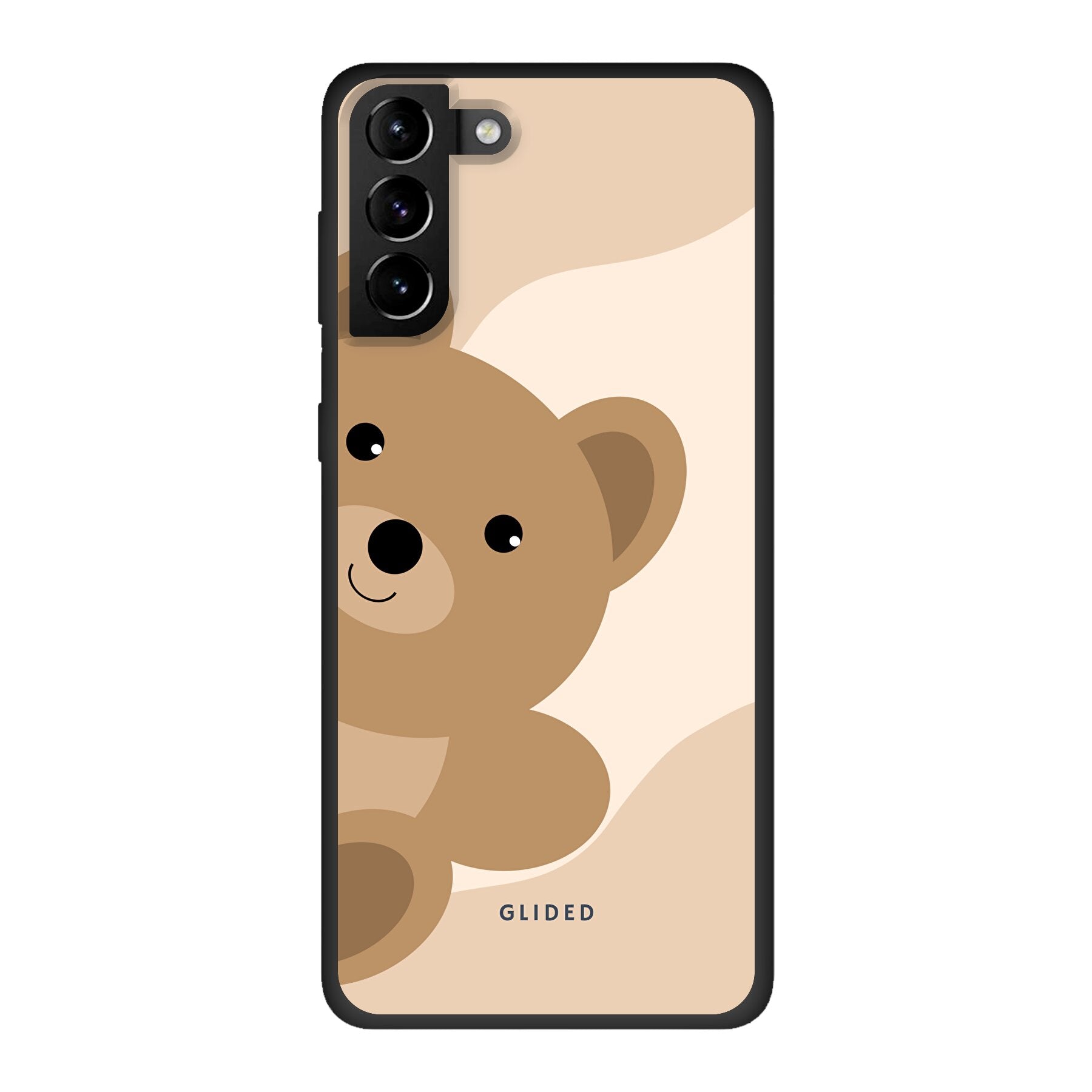 BearLove Handyhülle für Samsung Galaxy S21 Plus 5G mit süßem Bärendesign, bietet Schutz und Stil.