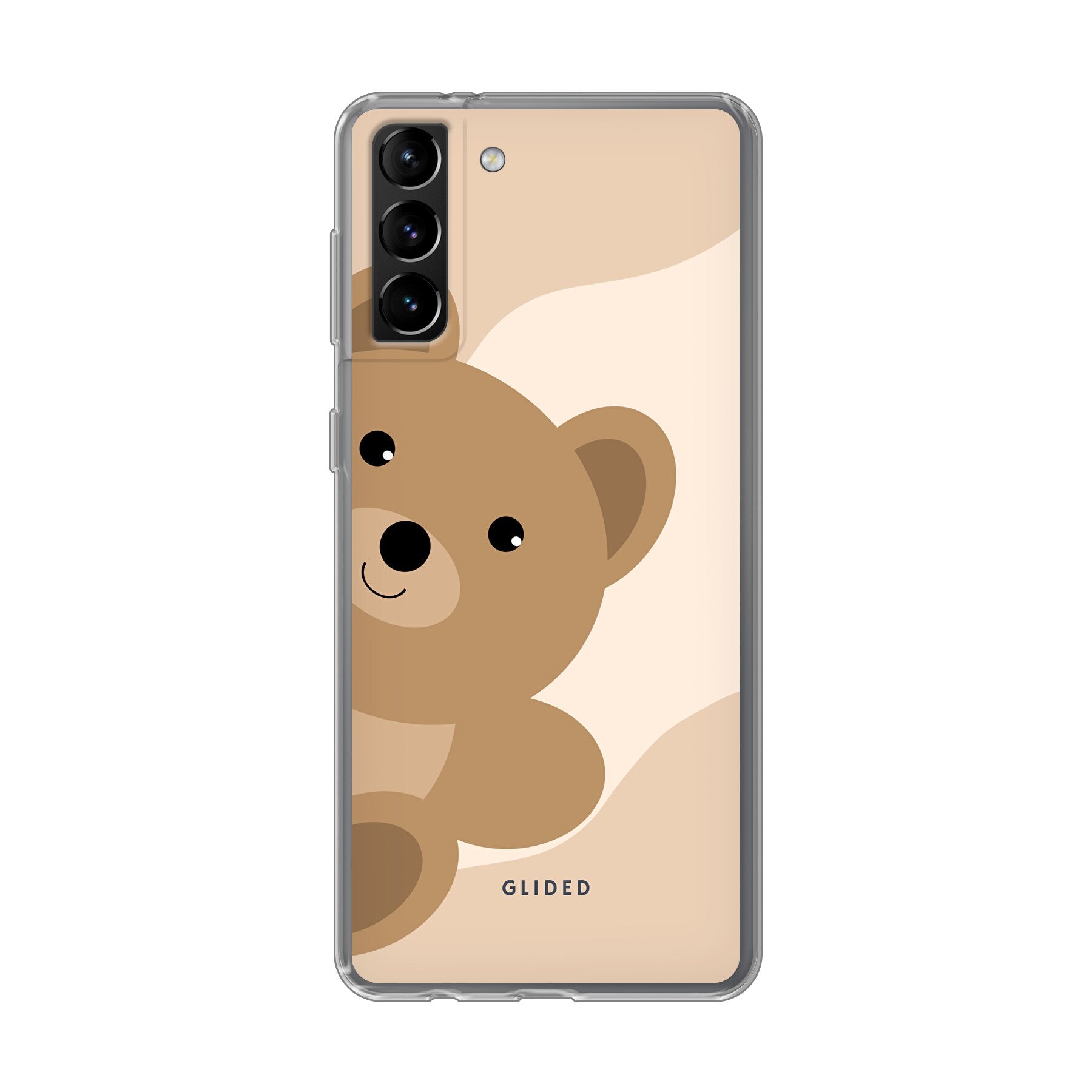 BearLove Handyhülle für Samsung Galaxy S21 Plus 5G mit süßem Bärendesign, bietet Schutz und Stil.