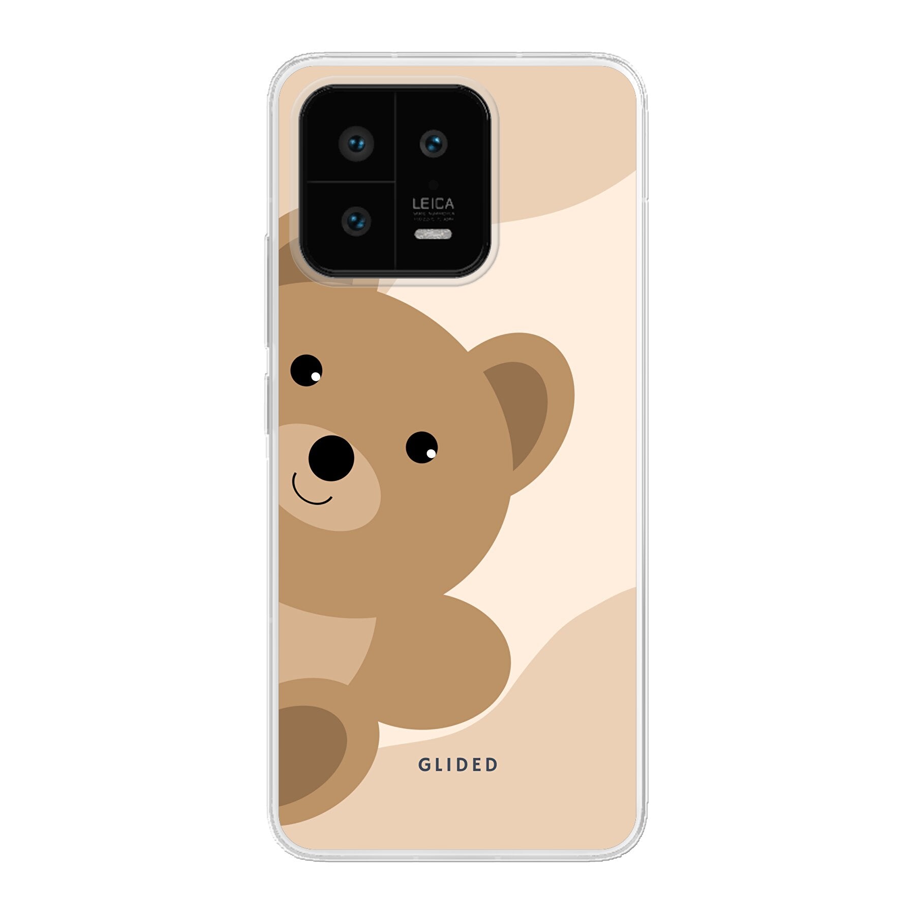 BearLove Right - Xiaomi 13 Handyhülle mit süßem Bärendesign, bietet optimalen Schutz und stilvolle Optik.
