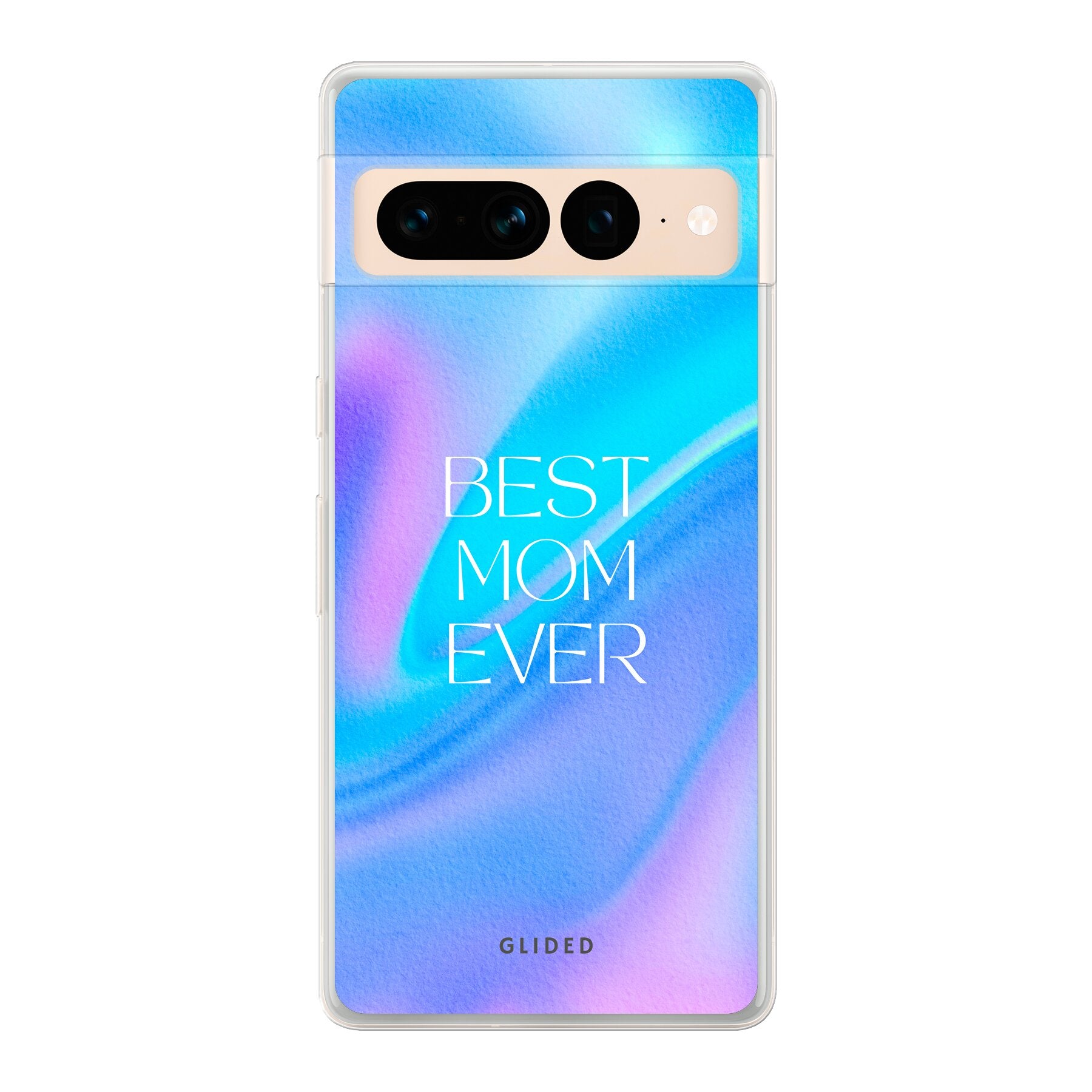 Best Mom Google Pixel 7 Pro Handyhülle mit floralem Design, das die Liebe und Wertschätzung für Mütter symbolisiert.