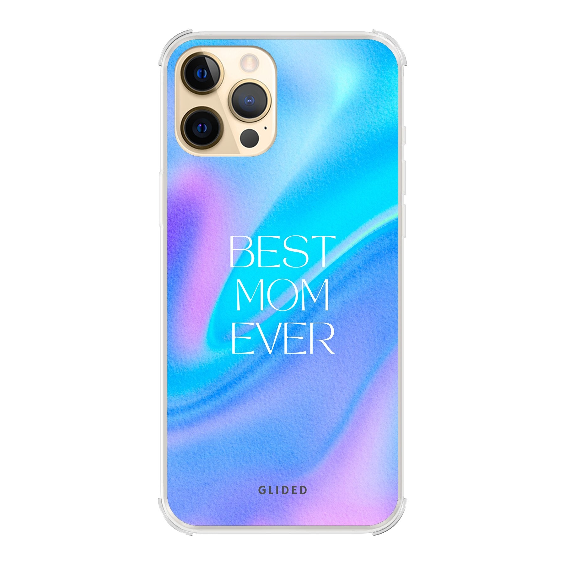 Best Mom iPhone 12 Pro Max Handyhülle mit floralem Design, das die Liebe und Wertschätzung für Mütter symbolisiert.