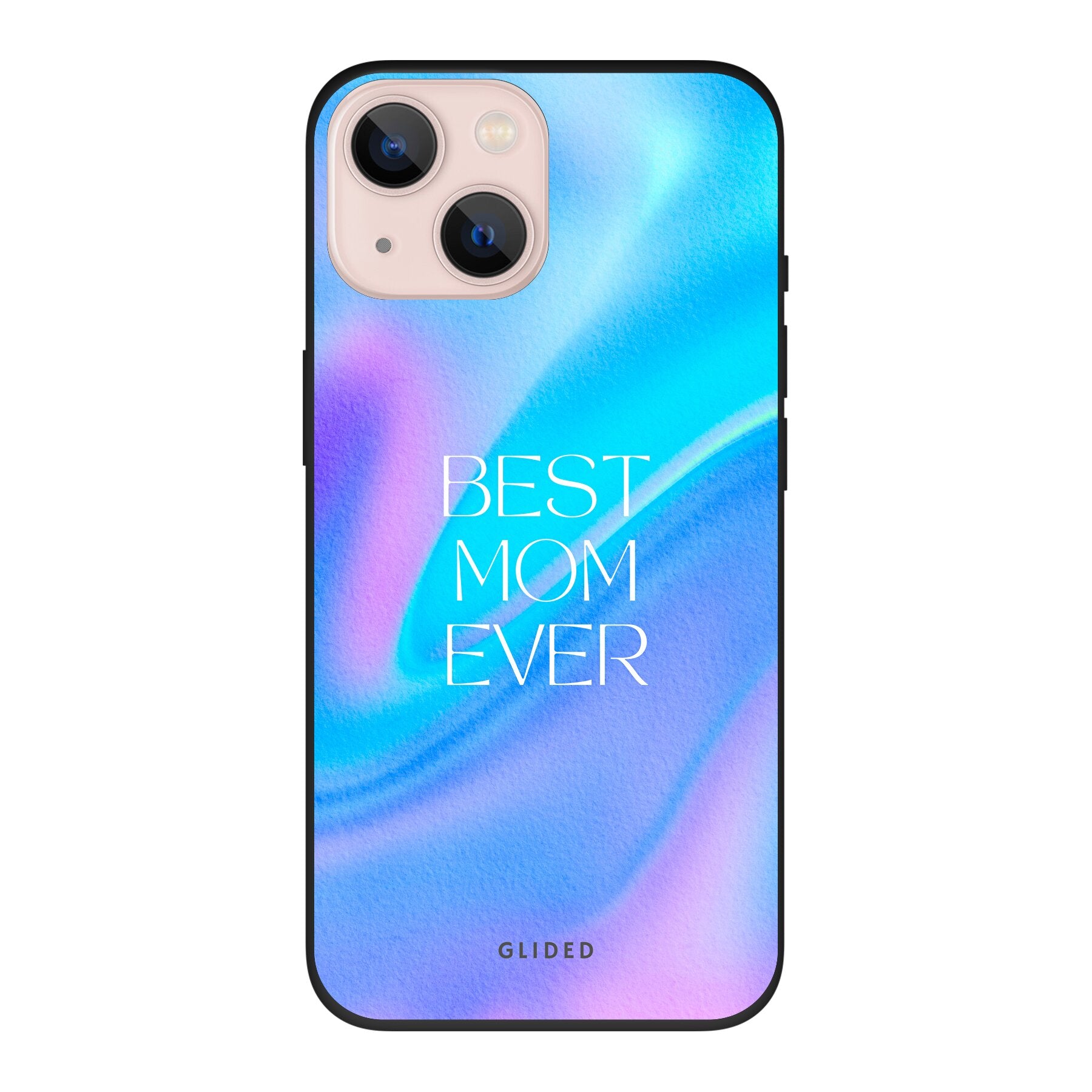 Best Mom iPhone 13 Handyhülle mit floralem Design, das die Liebe und Wertschätzung für Mütter symbolisiert.