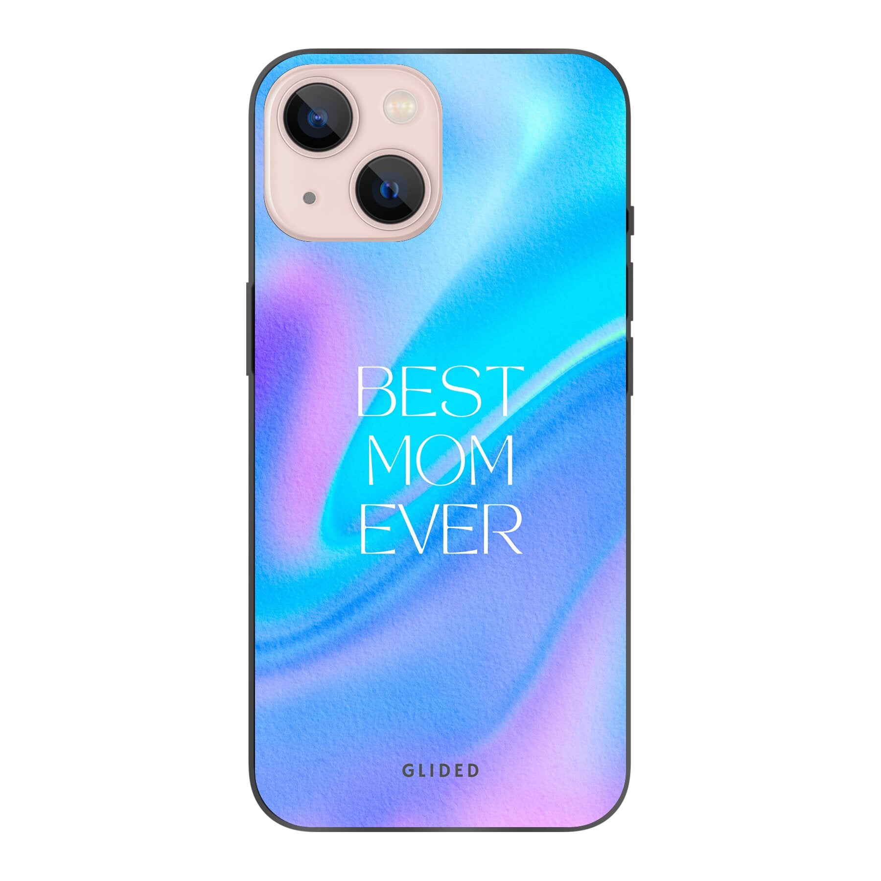Best Mom iPhone 13 Handyhülle mit floralem Design, das die Liebe und Wertschätzung für Mütter symbolisiert.