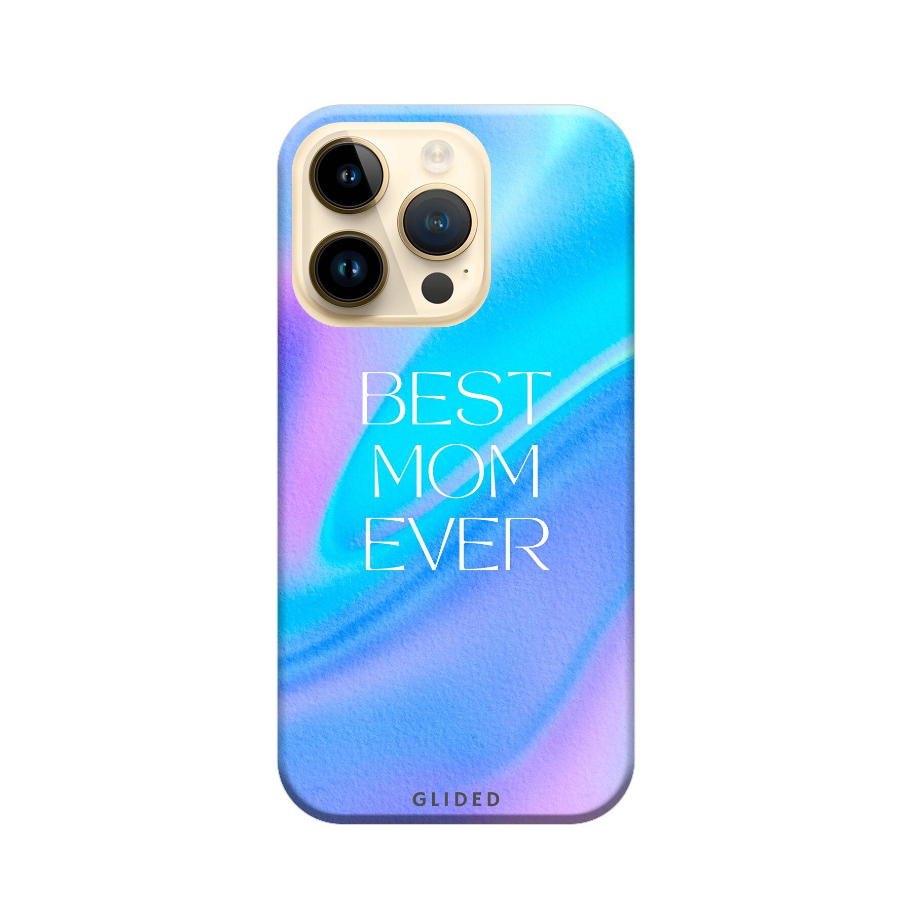 Best Mom iPhone 14 Pro Handyhülle mit floralem Design, das die Liebe und Wertschätzung für Mütter symbolisiert.