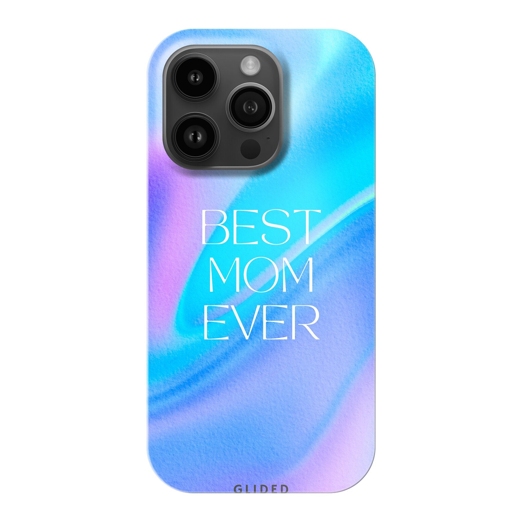 Best Mom iPhone 14 Pro Handyhülle mit floralem Design, das die Liebe und Wertschätzung für Mütter symbolisiert.