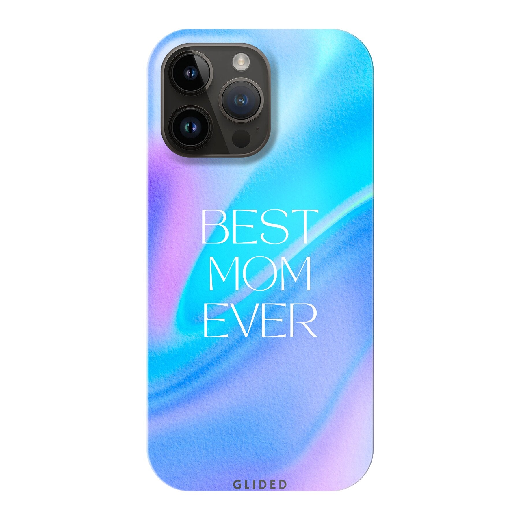 Best Mom iPhone 14 Pro Max Handyhülle mit floralem Design, das die Liebe und Wertschätzung für Mütter symbolisiert.