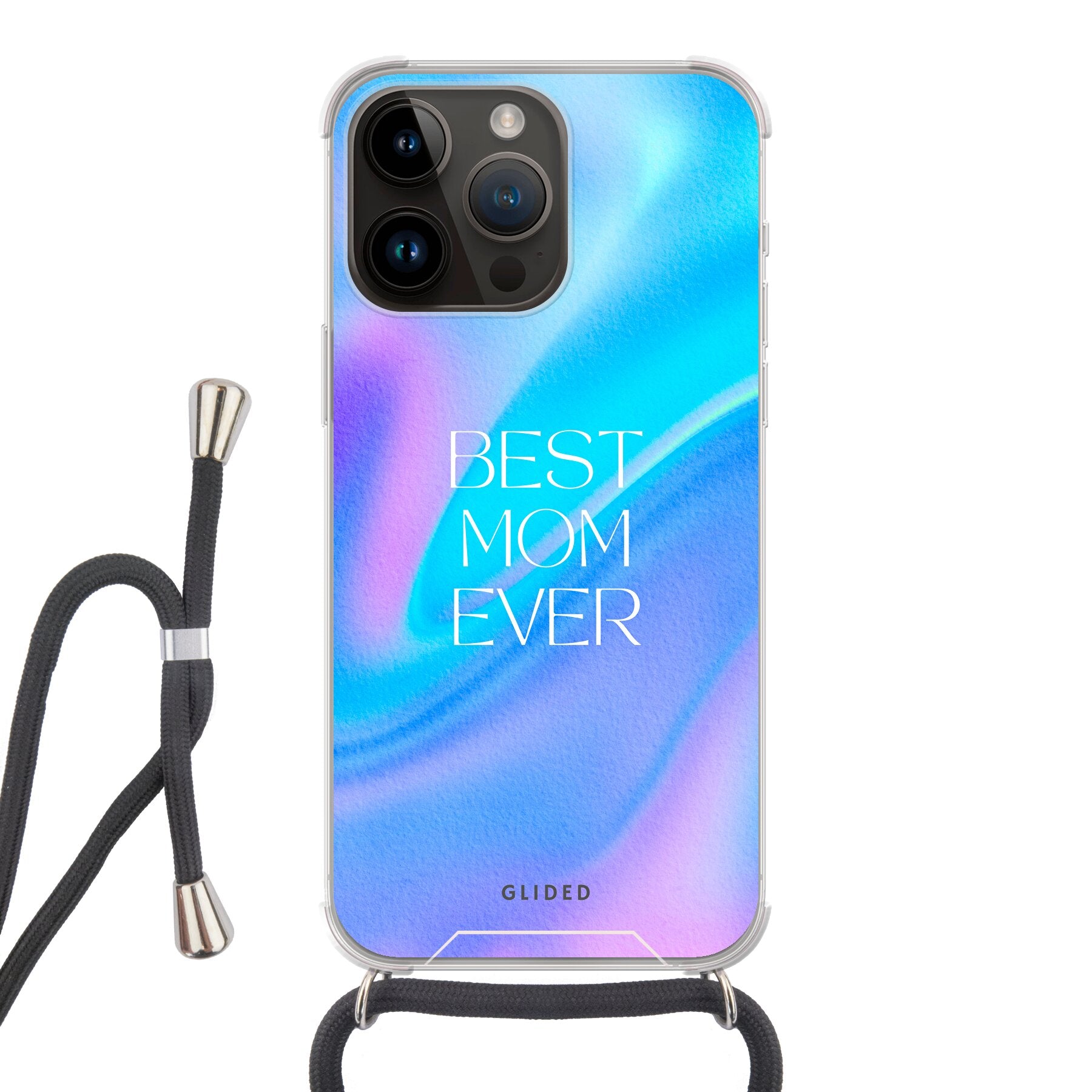 Best Mom iPhone 14 Pro Max Handyhülle mit floralem Design, das die Liebe und Wertschätzung für Mütter symbolisiert.