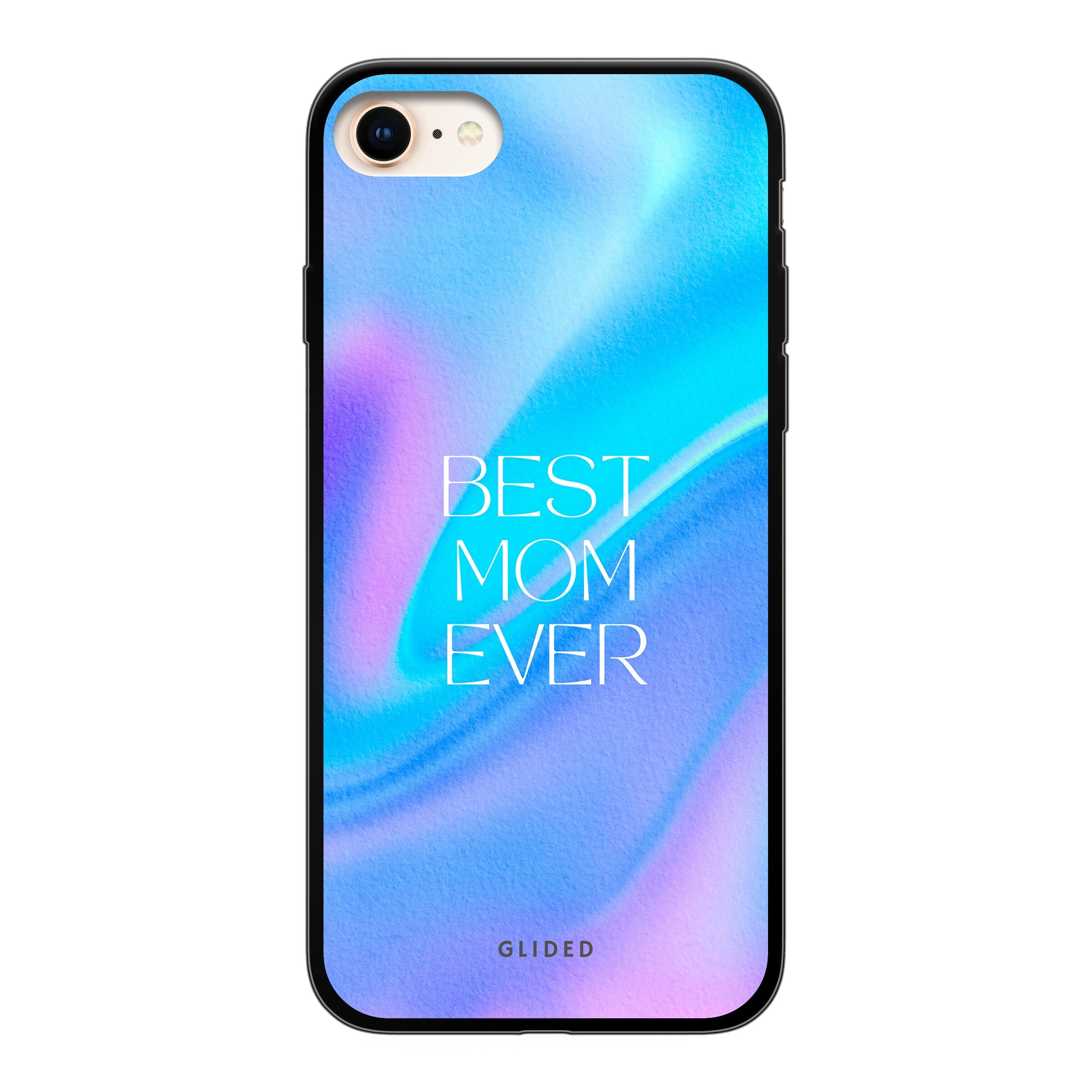 Best Mom iPhone SE 2020 Handyhülle mit floralem Design und liebevollen Details, idealer Schutz für das Smartphone.