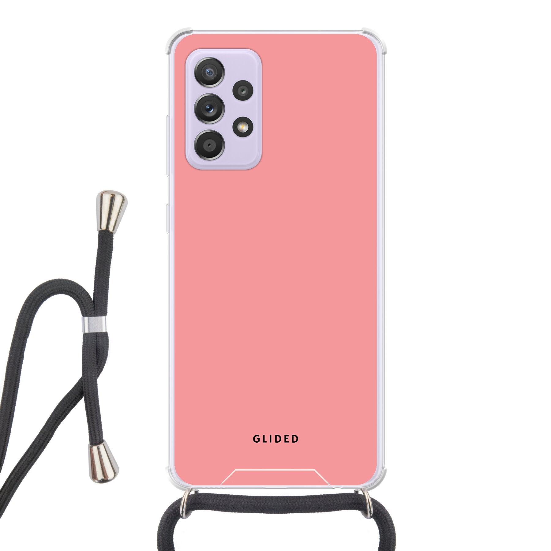 Die 'Blush Bloom' Handyhülle für Samsung Galaxy A52, A52 5G und A52s 5G in sanften Rosatönen, elegant und stilvoll.