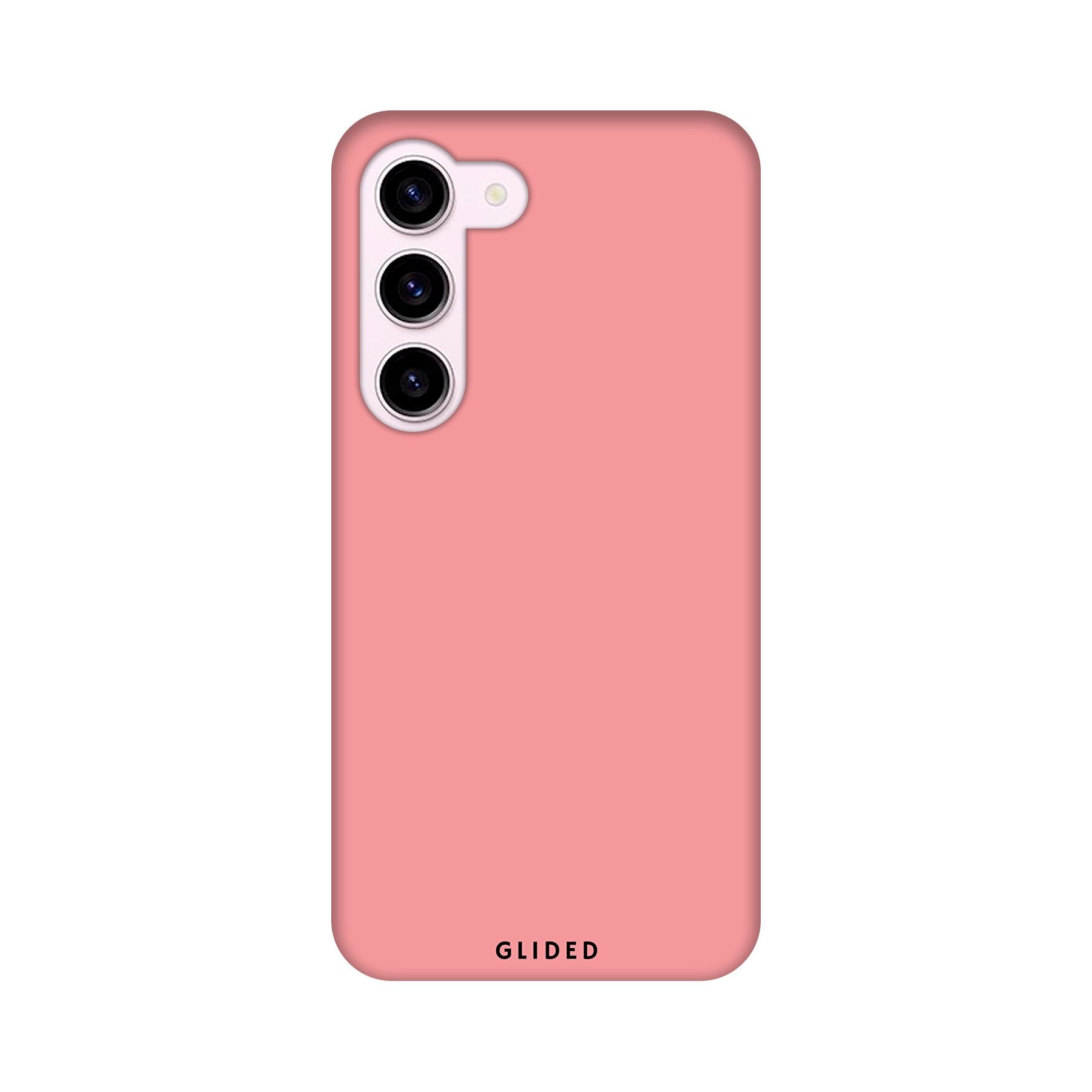 Die 'Blush Bloom' Samsung Galaxy S24 Handyhülle in sanftem Rosaton, elegant und stilvoll, idealer Schutz für dein Smartphone.