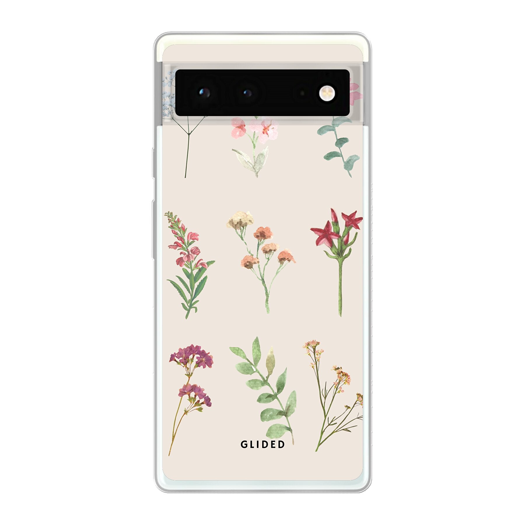 Botanical Garden Handyhülle für Google Pixel 6 mit lebendigen Blumen und eleganten Designs, die die Schönheit der Natur widerspiegeln.
