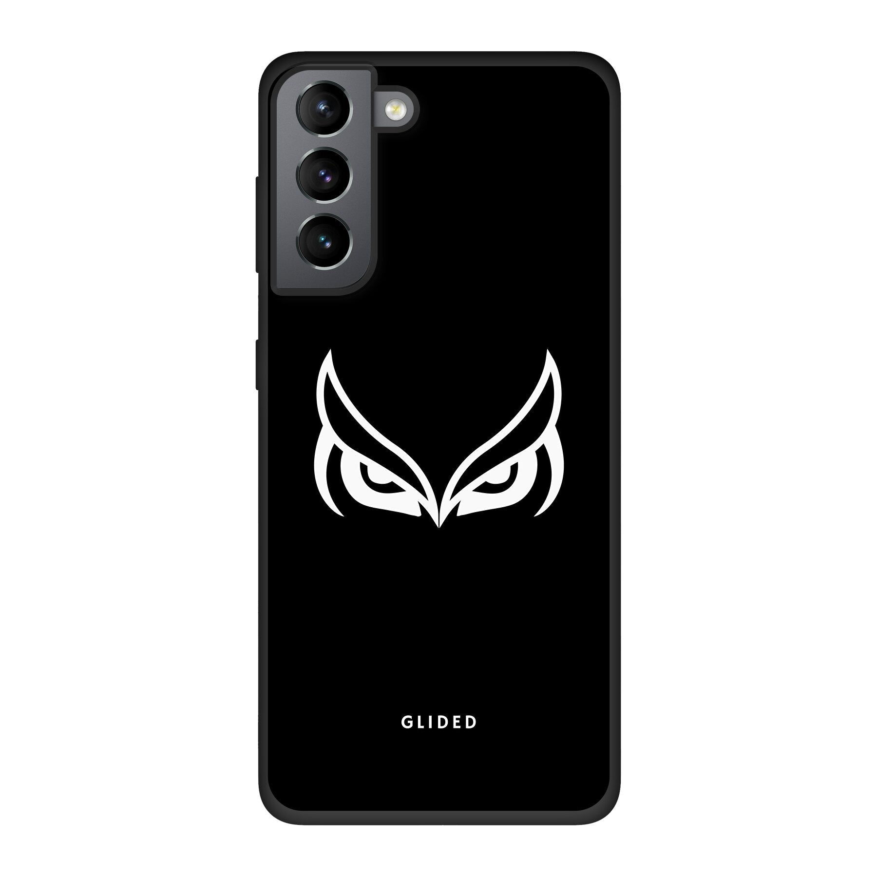 Dark Owl Handyhülle für Samsung Galaxy S10 mit majestätischen Eulen auf dunklem Hintergrund, stilvoll und schützend.