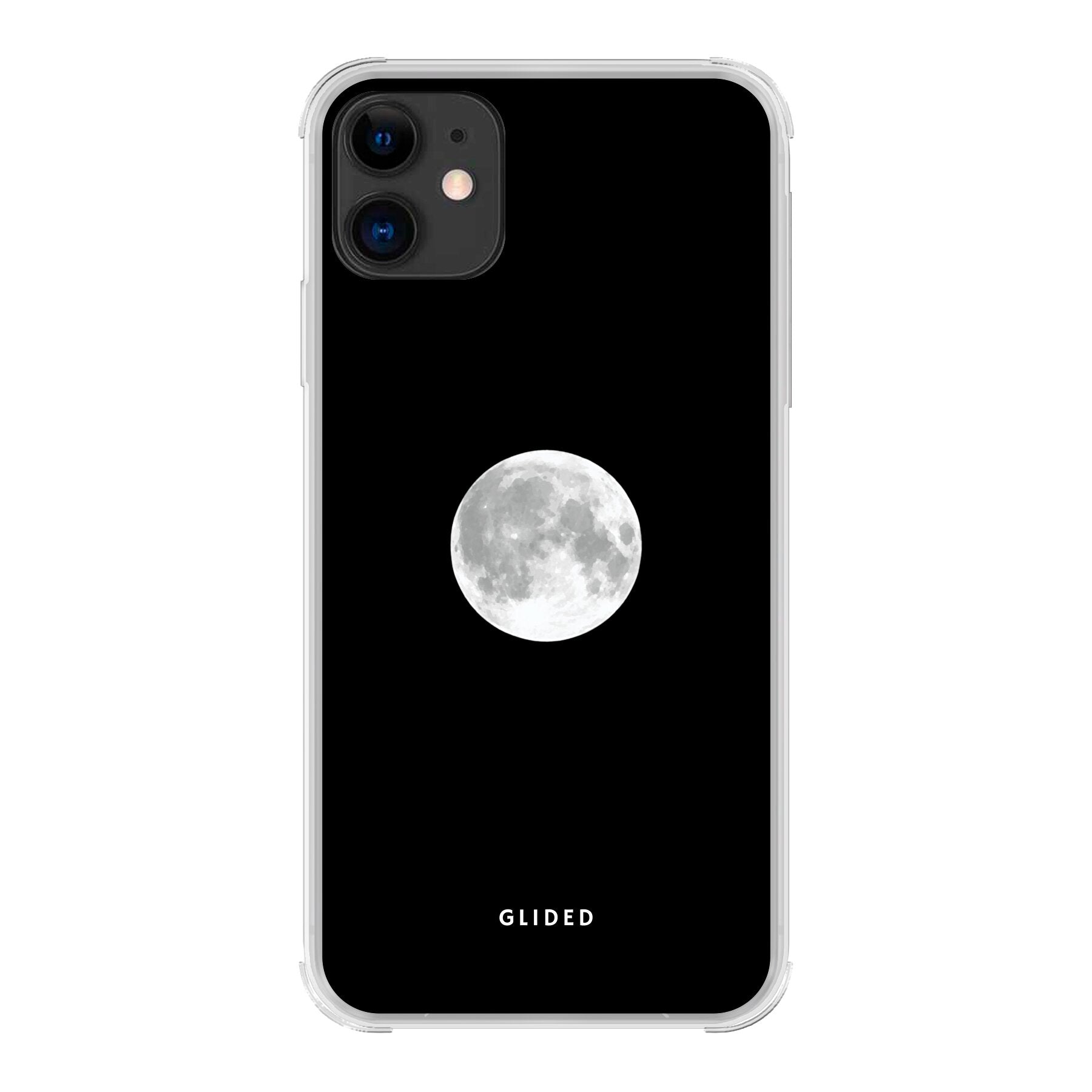 Epic Moon Handyhülle für iPhone 11 mit majestätischem Vollmond-Design, das eine mystische Atmosphäre ausstrahlt.