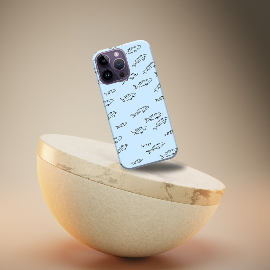 Xiaomi 13 Pro Handyhülle im Fishy Design mit bunten Fischen auf hellem Hintergrund, idealer Schutz und stilvolles Accessoire.