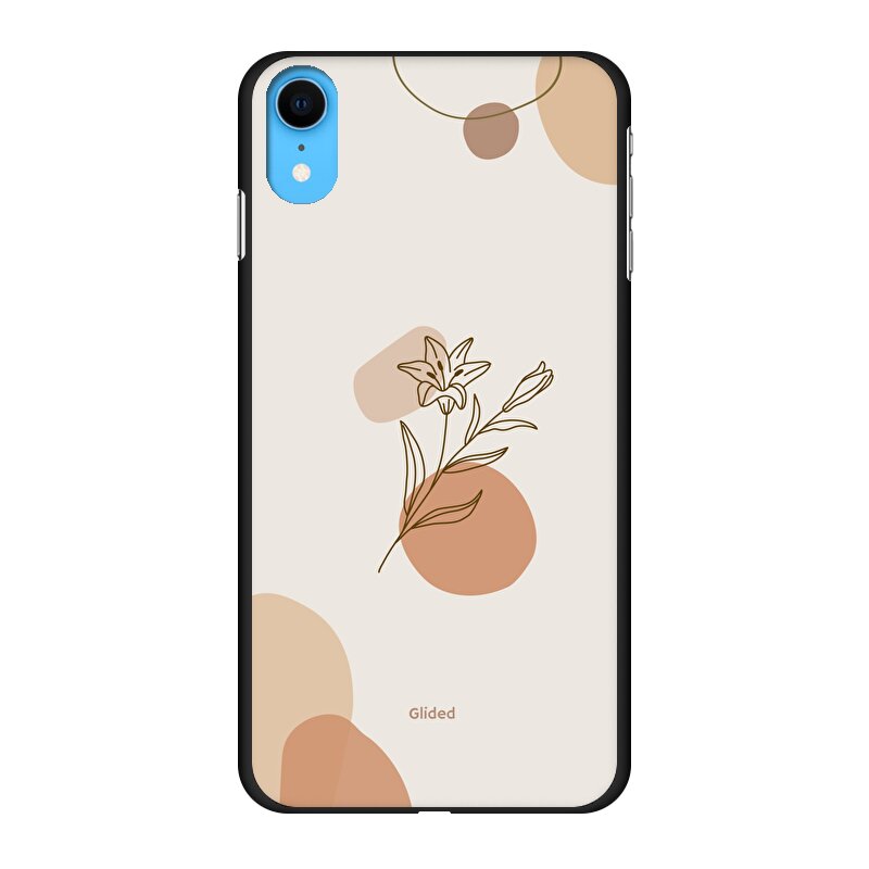 Flora iPhone XR Handyhülle mit pastellfarbenem Blumenmuster, bietet stilvollen Schutz und elegantes Design.