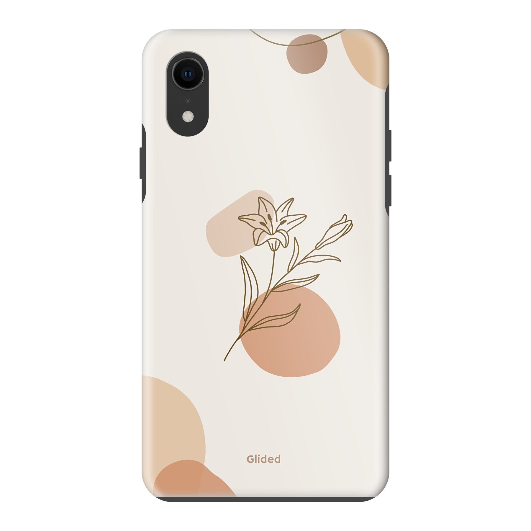 Flora iPhone X/Xs Handyhülle mit pastellfarbenem Blumenmuster, idealer Schutz und stilvolles Design.