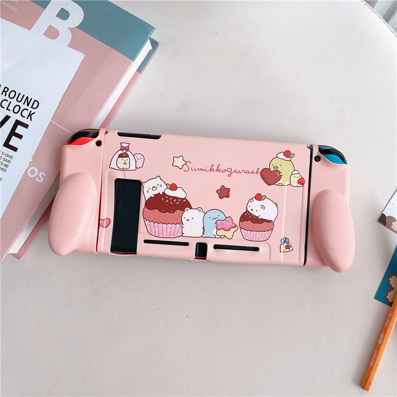 Game Console TPU Protective Soft Shell for Nintendo Switch, showcasing its sleek design and durable material.