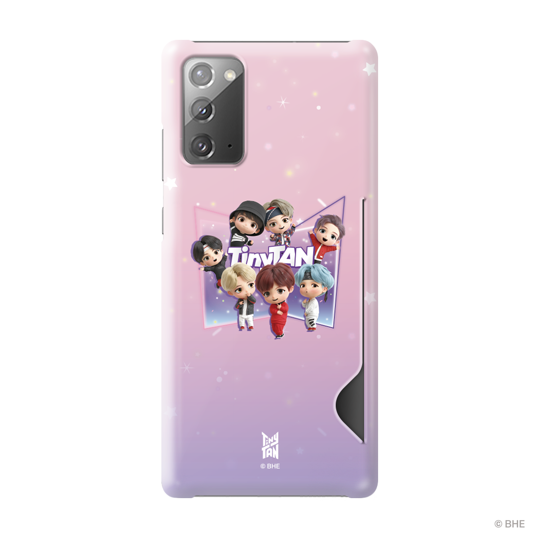 Magic Door Purple Card Snap Phone Case showcasing vibrant purple color and card holder feature.