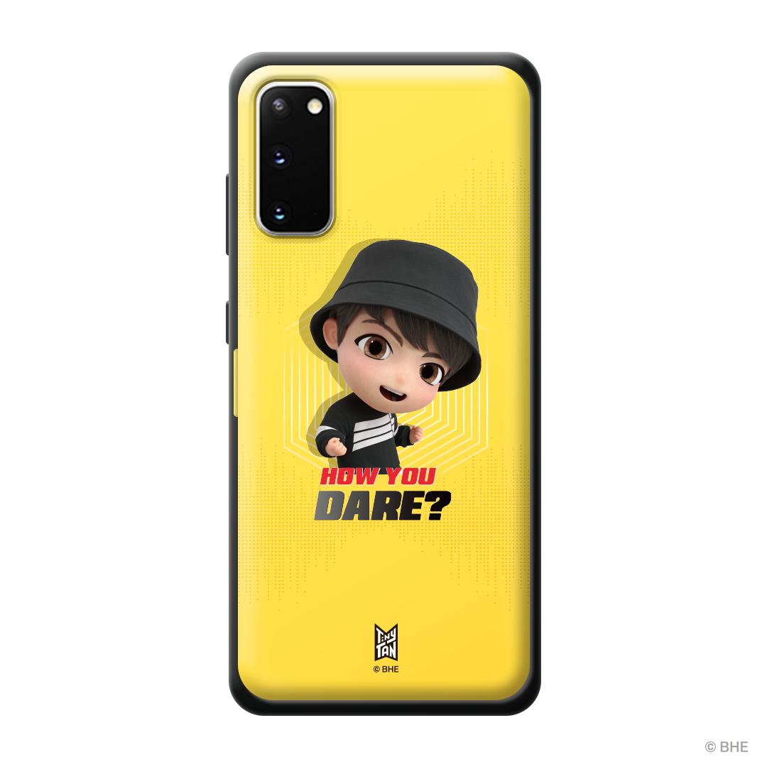 MIC Drop Door Bumper Phone Case featuring Jung Kook's vibrant design, providing stylish protection for your phone.