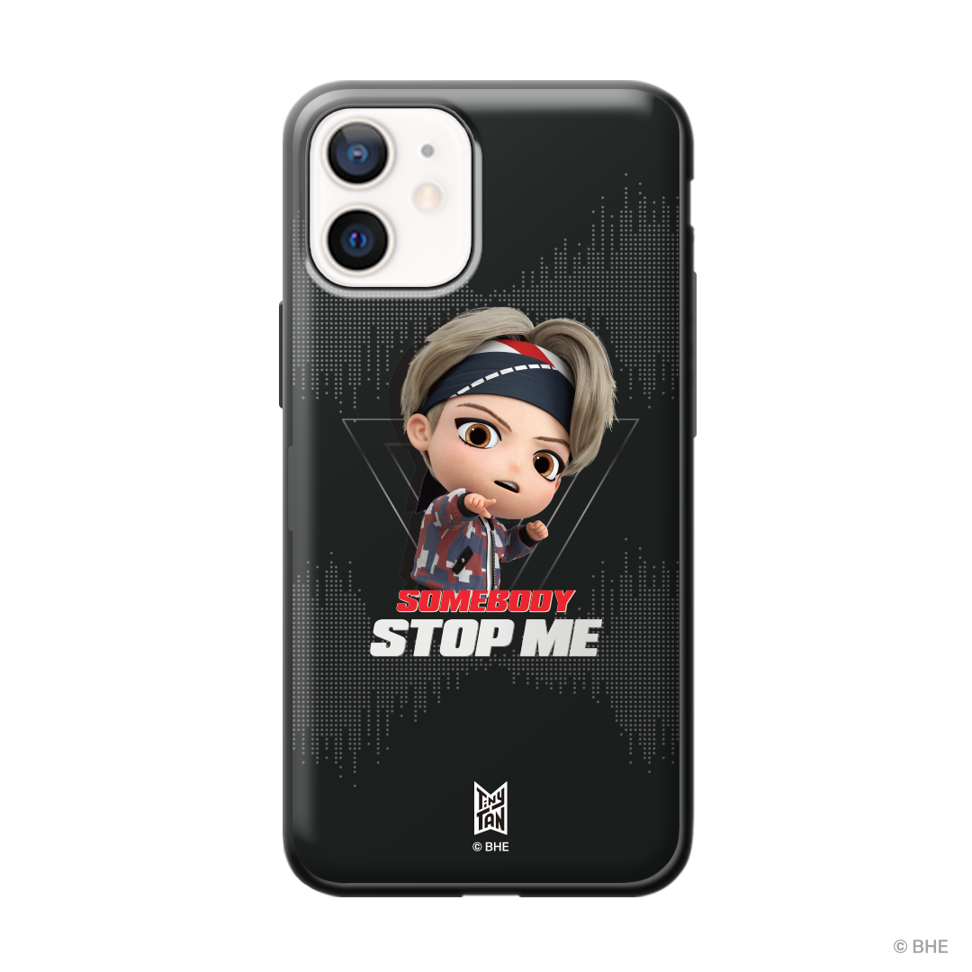 MIC Drop Door Bumper Phone Case - V showcasing its sleek design and durable bumper protection.