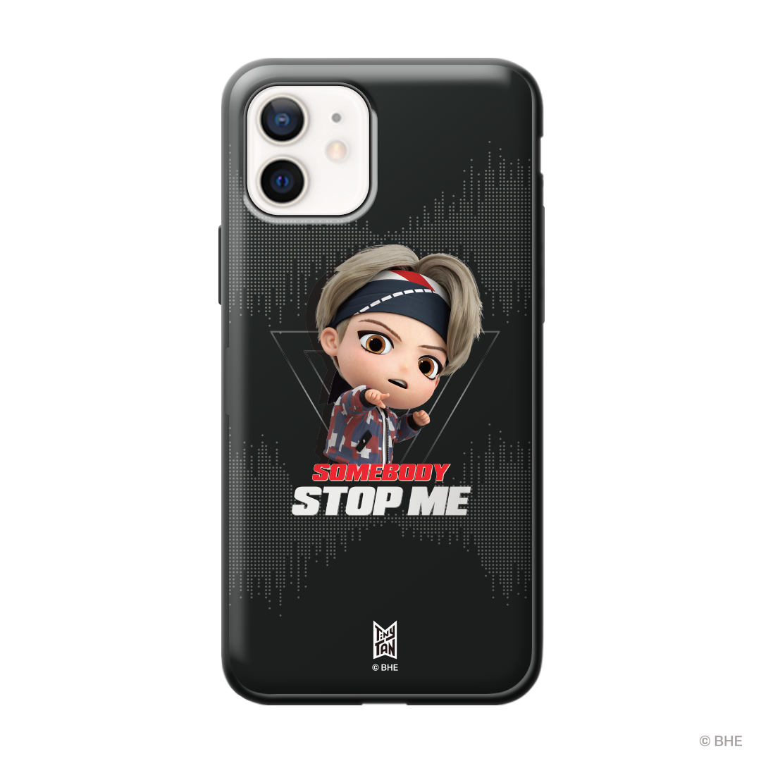 MIC Drop Door Bumper Phone Case - V showcasing its sleek design and durable bumper protection.
