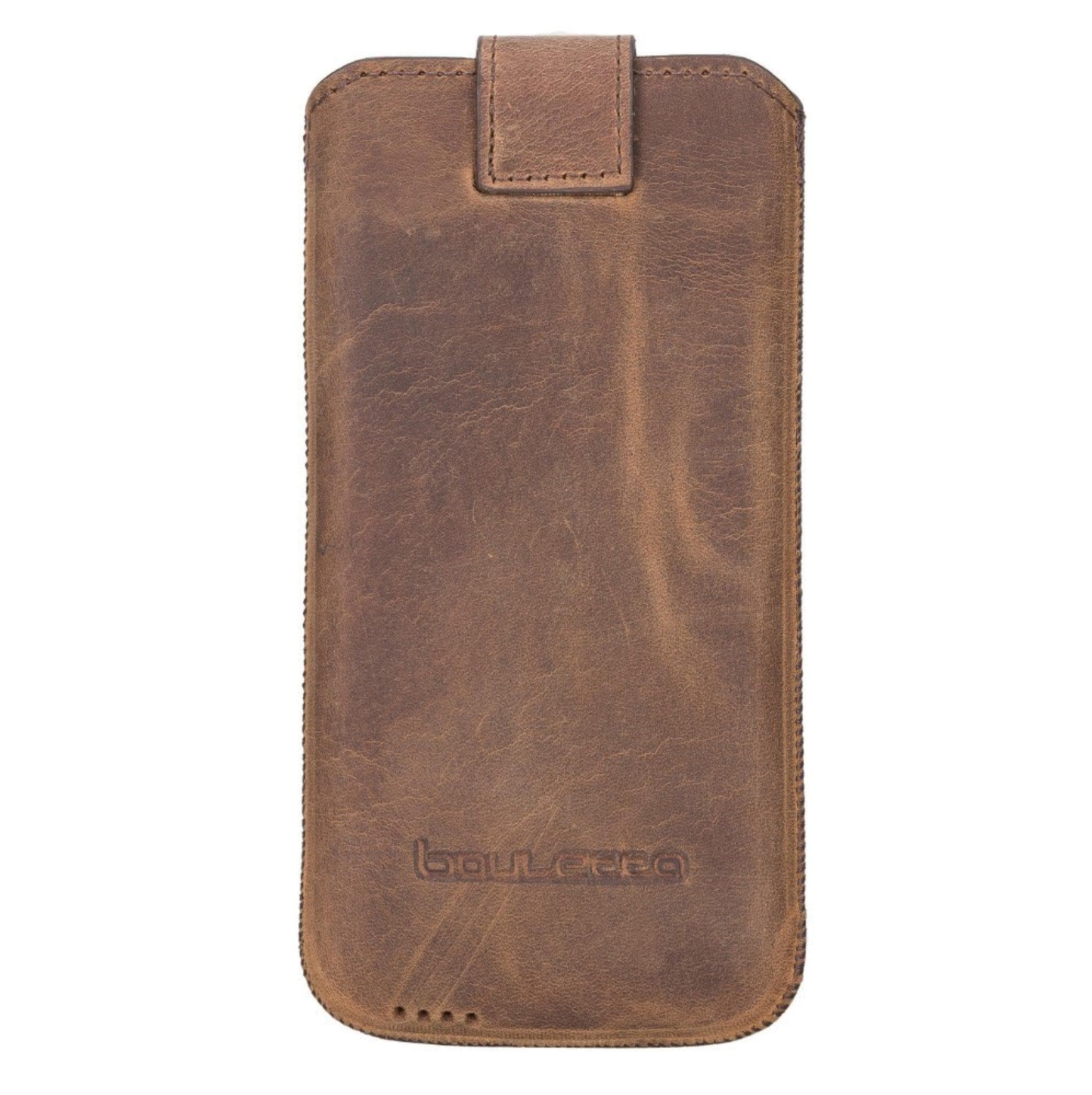 Bouletta Samsung Galaxy Multi Leather Case in various colors, showcasing its premium leather texture and sleek design.