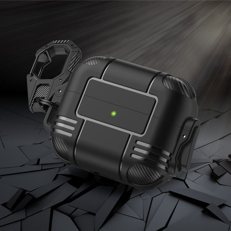 Third Generation Bluetooth Earphone Protective Case in various colors, designed for AirPods, showcasing its flip-type design and durable materials.