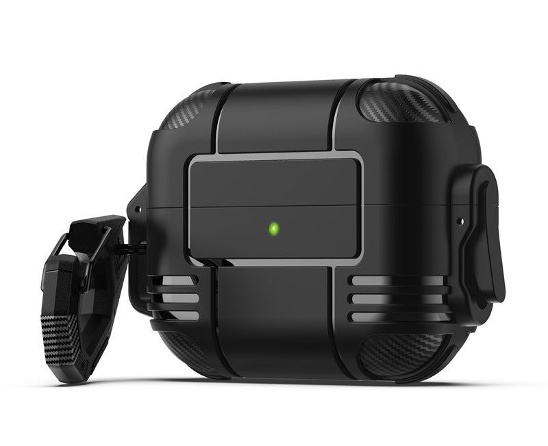 Third Generation Bluetooth Earphone Protective Case in various colors, designed for AirPods, showcasing its flip-type design and durable materials.